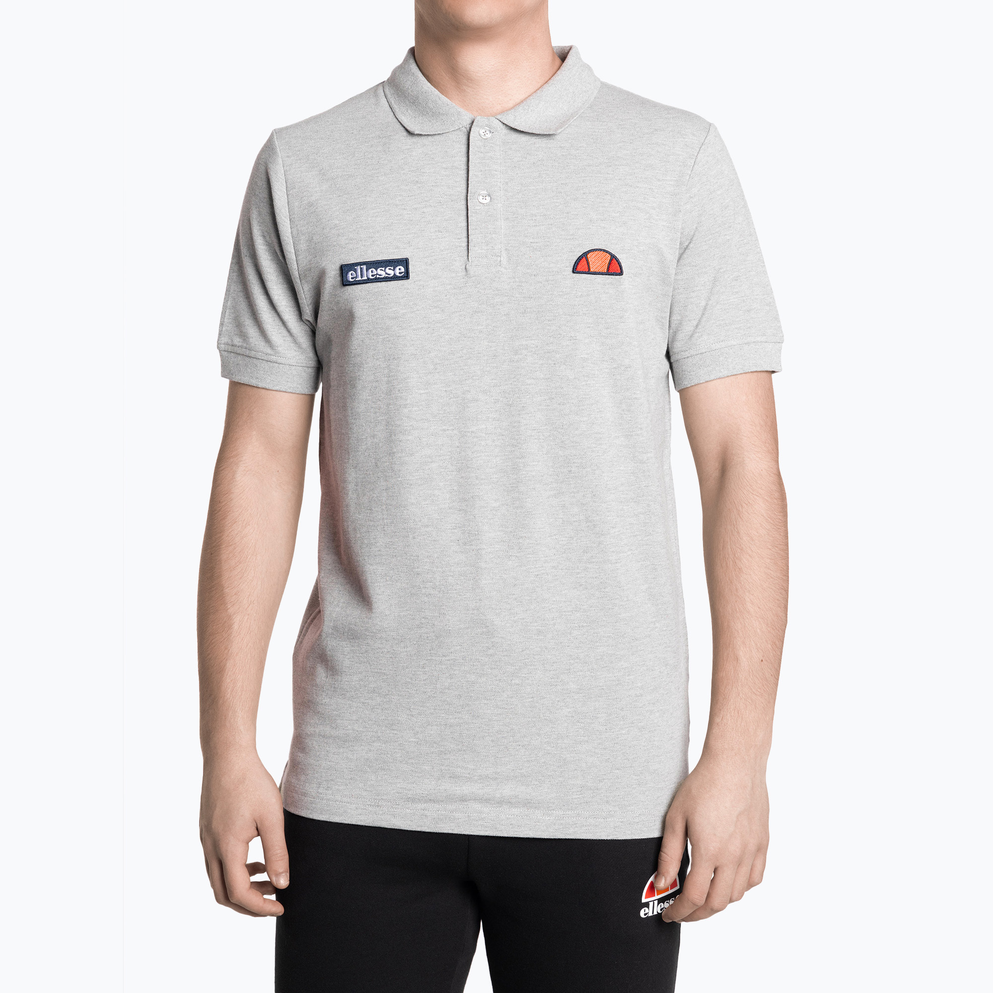 Ellesse pánske polo tričko Montura grey marl (Montura SHS04475112)
