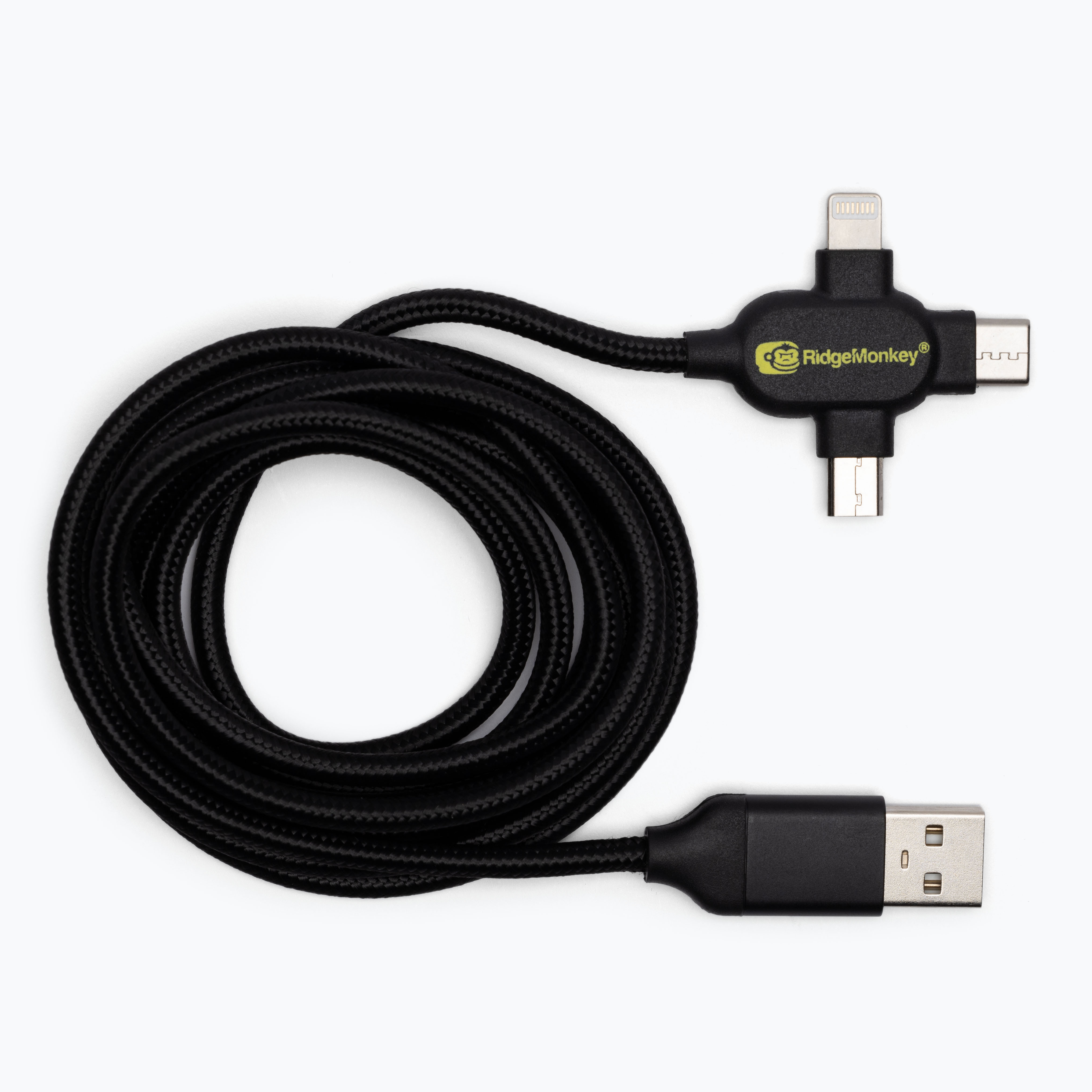 Kábel Ridge Monkey Vault USB-A na Multi Out čierny RM195