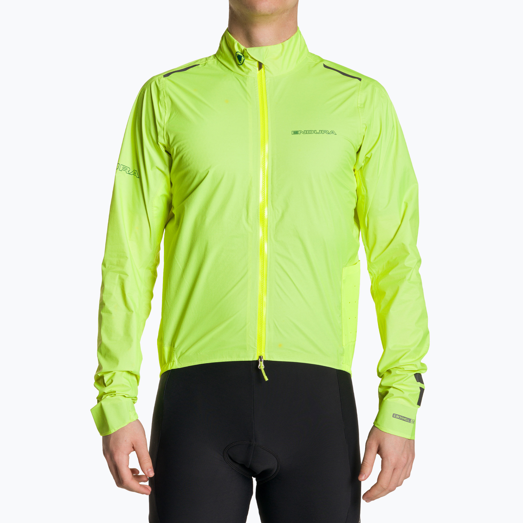 Pánska cyklistická bunda Endura Pro SL Waterproof hi-viz yellow (Pro SL Waterproof E9186YV)