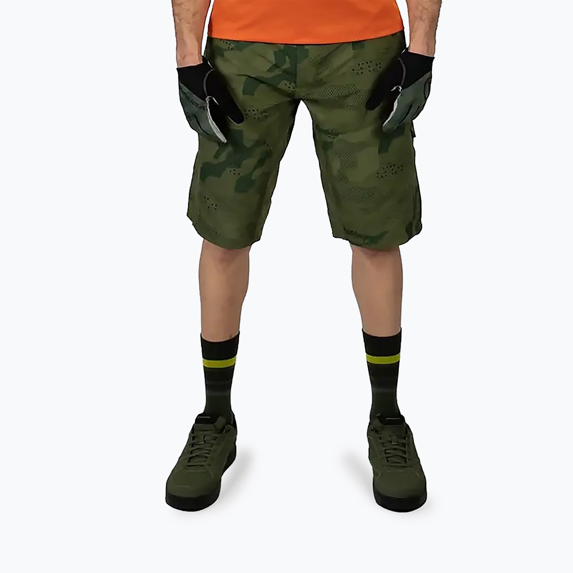 Pánske cyklistické šortky Endura Hummvee Short tonal olive (Hummvee Short E8117TO)