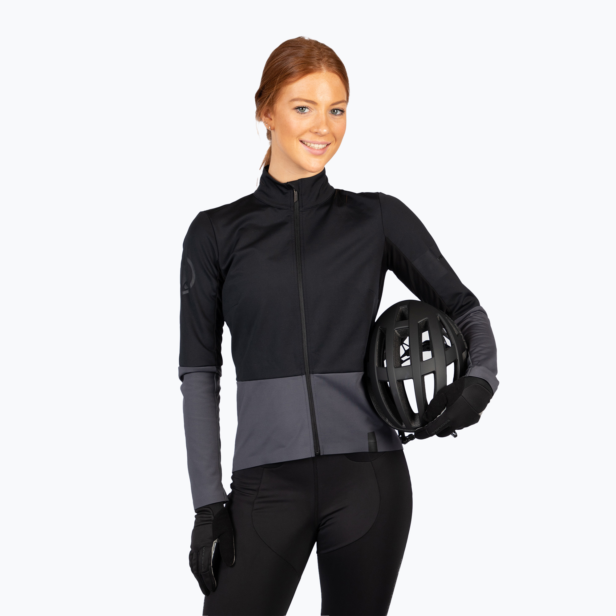 Dámske cyklistické tričko s dlhým rukávom Endura FS260 Jetstream black (FS260 Jetstream W E6227BK)