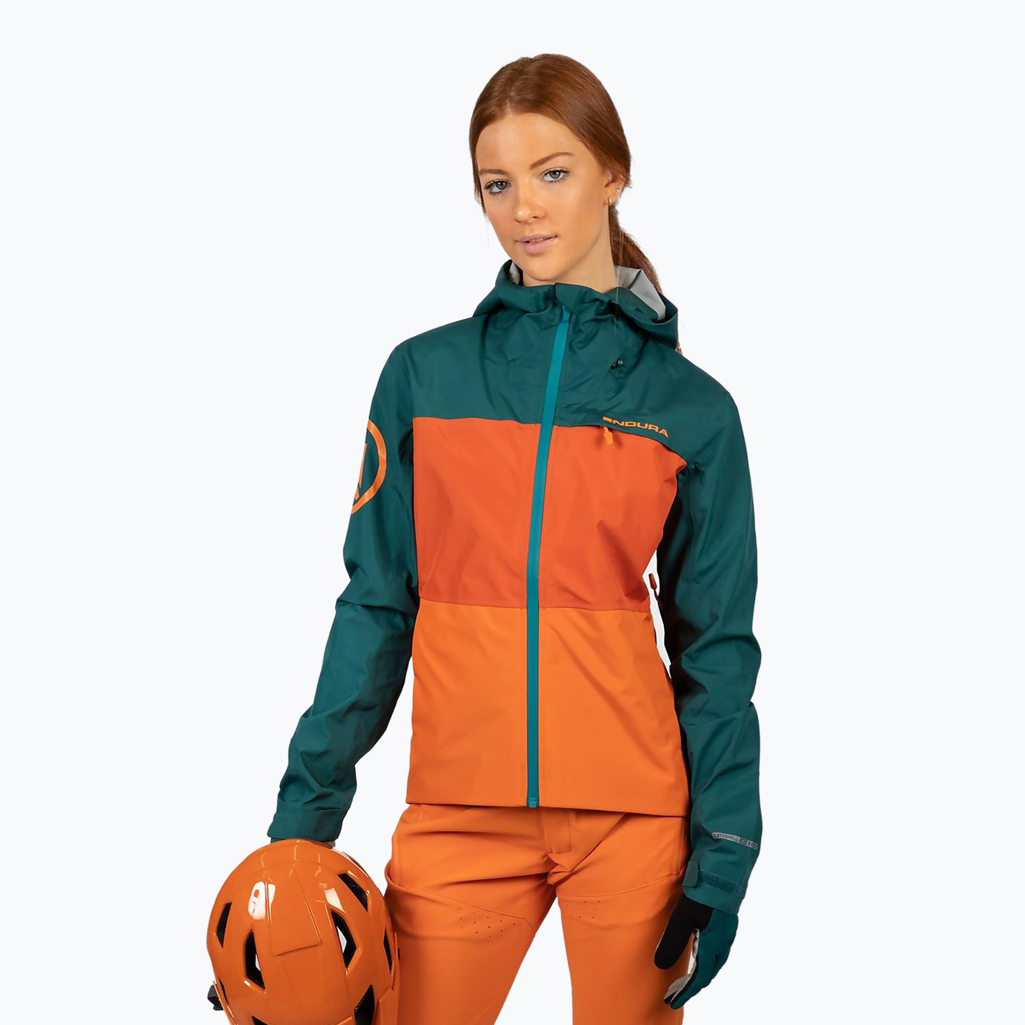 Dámska cyklistická bunda Endura Singletrack II Waterproof harvest (Singletrack II Waterproof W E9177OH)