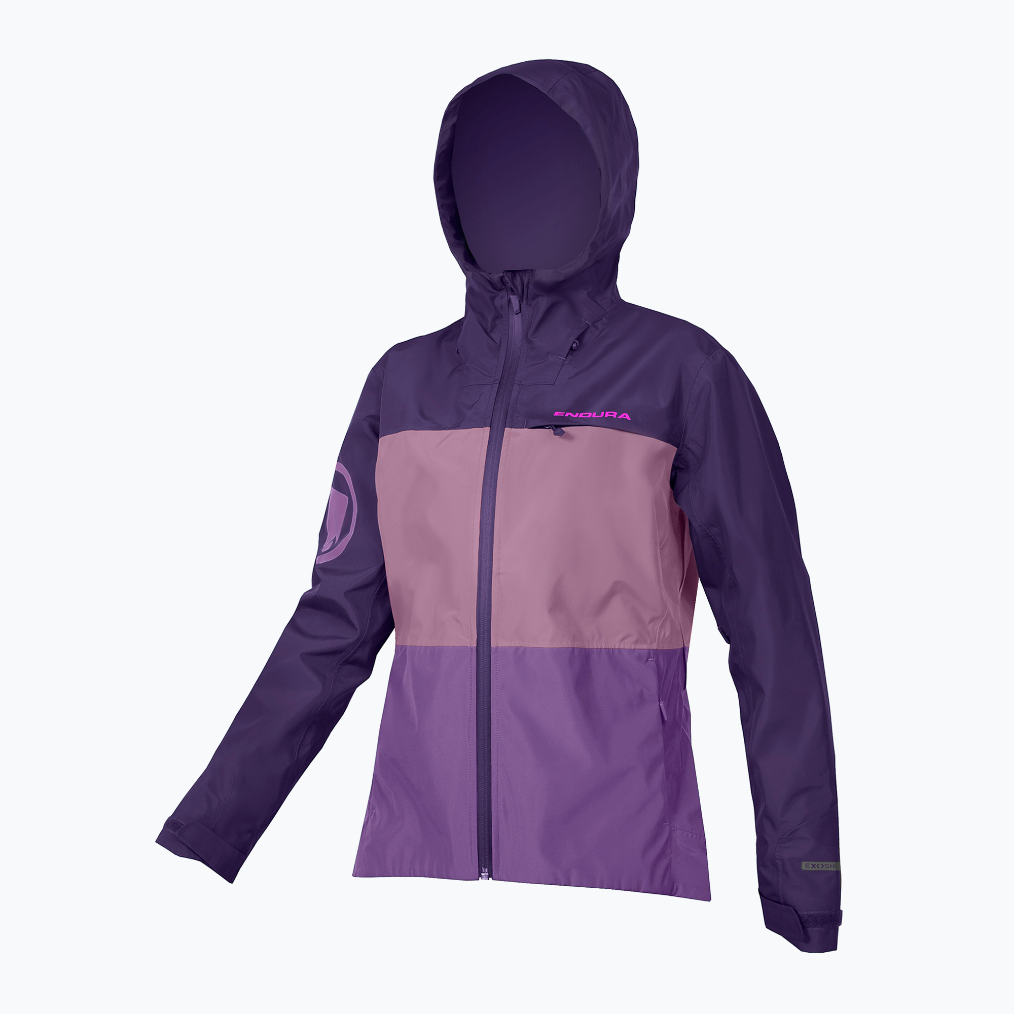 Dámska cyklistická bunda Endura Singletrack II Waterproof bramble (Singletrack II Waterproof E9177BRA)