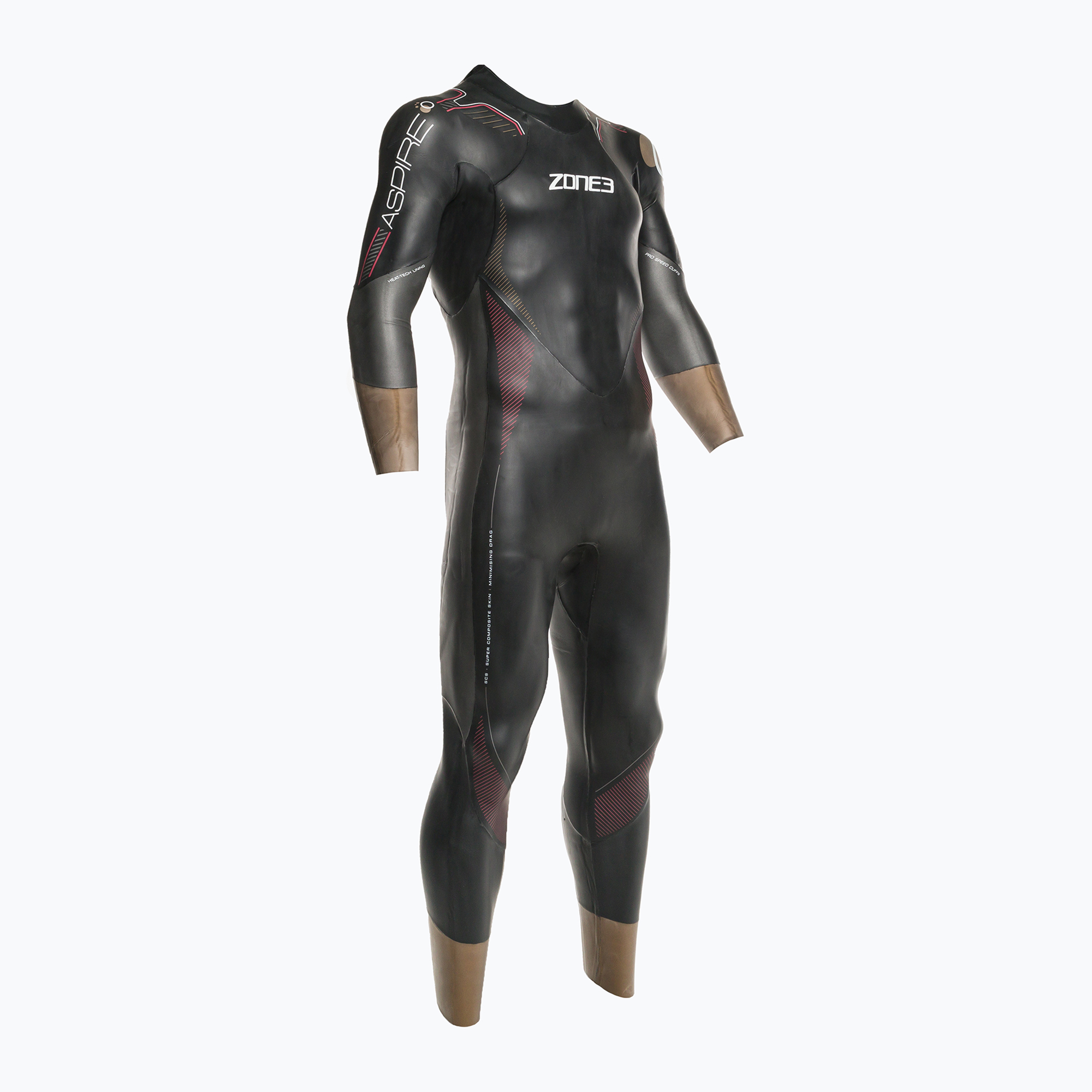 Pánska plavecká pena Zone3 Thermal Aspire Black WS2MTHRM (Thermal Aspire WS20MTHRM)