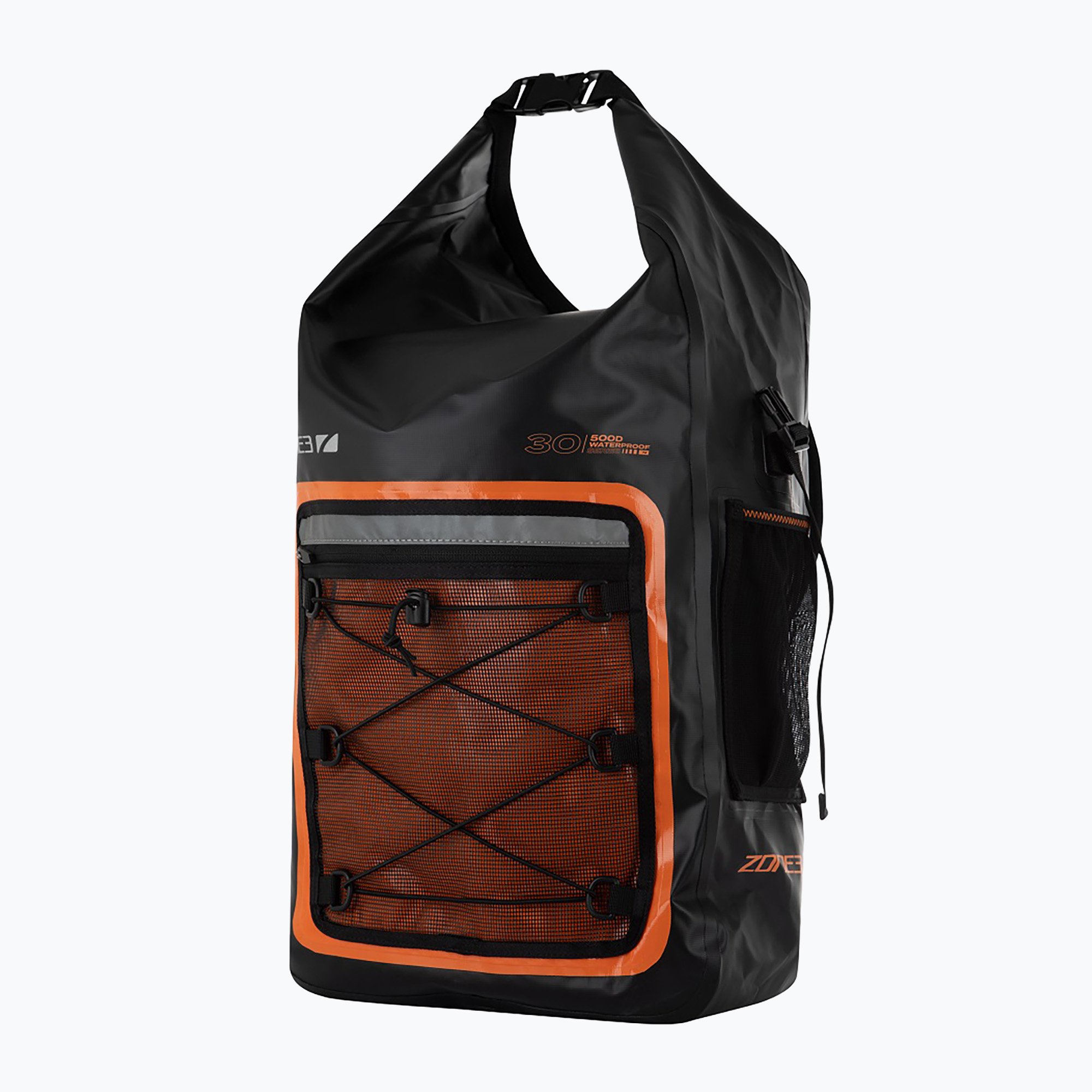 Vodeodolný batoh ZONE3 Dry Bag  30 l oranžový/čierny