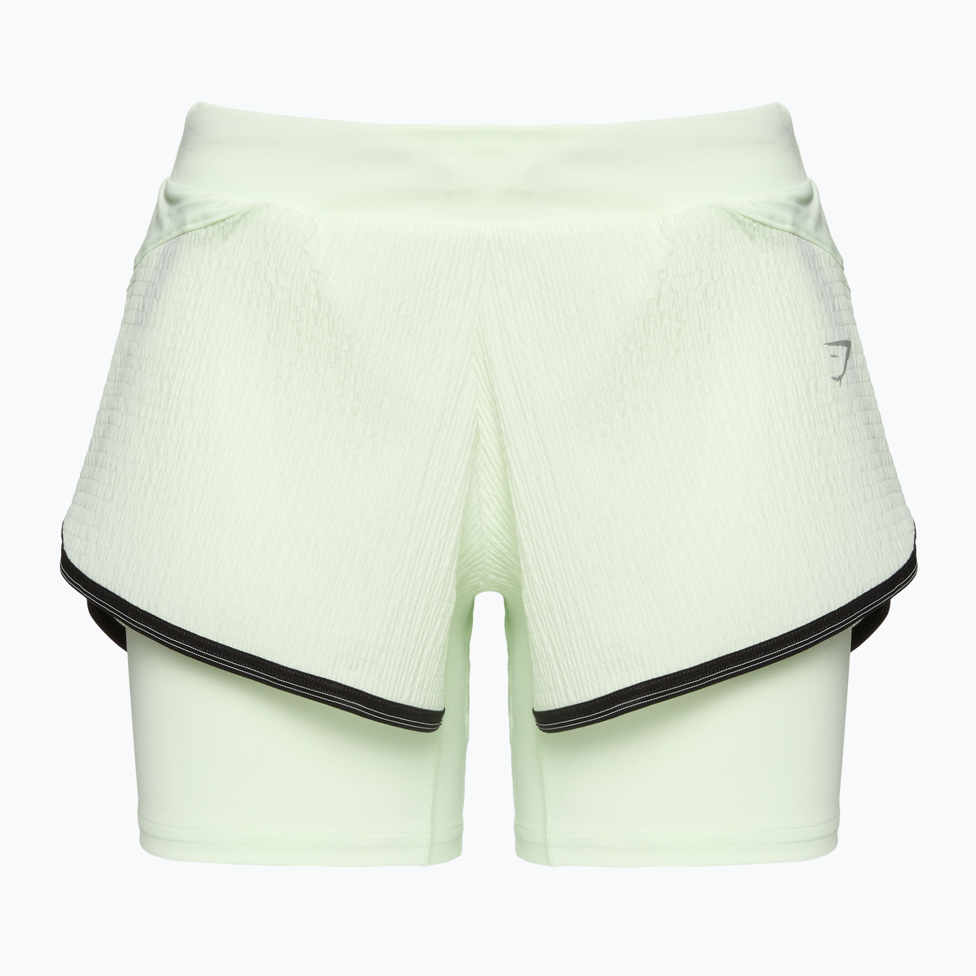 Dámske tréningové šortky Gymshark Speed green (Speed B2A5H-EBF2-BZ1)