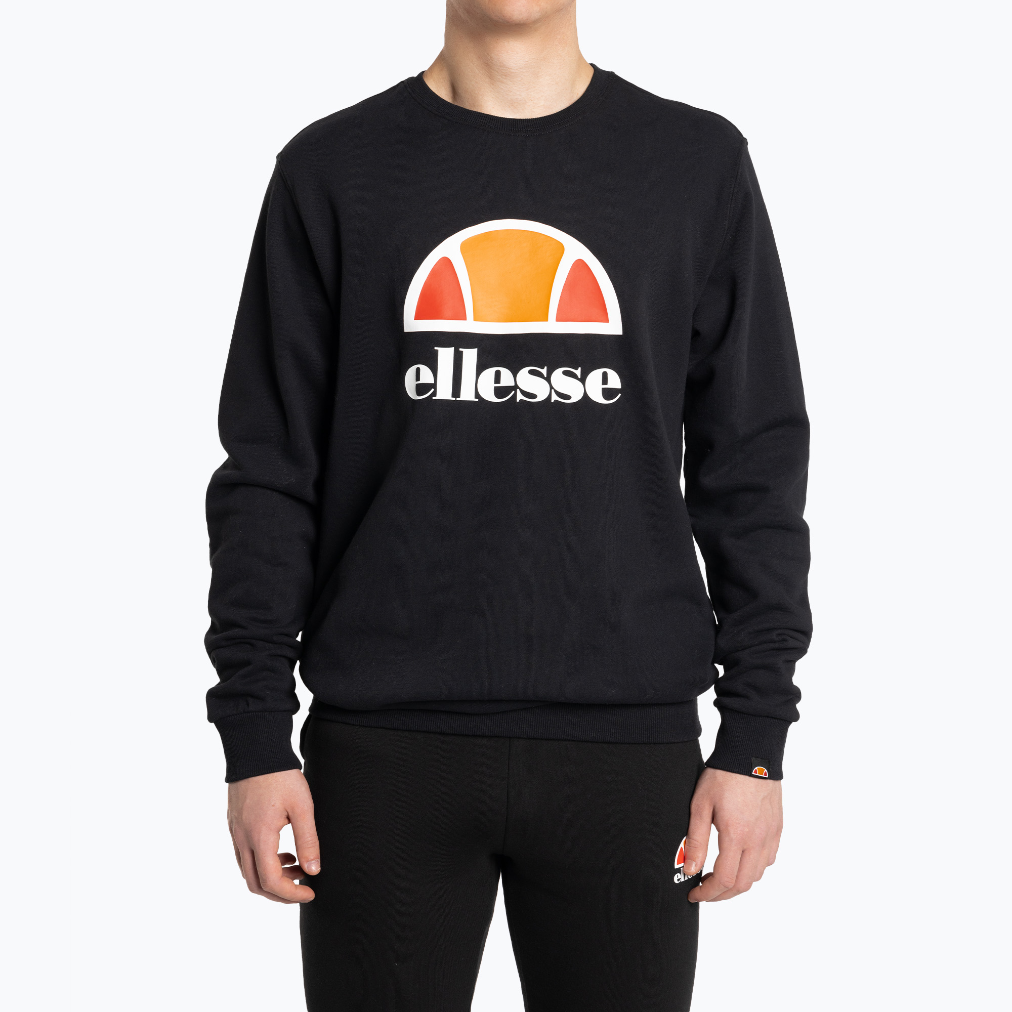 Pánska tréningová mikina Ellesse Perc Sweatshirt black (Perc Sweatshirt SXG12638011)
