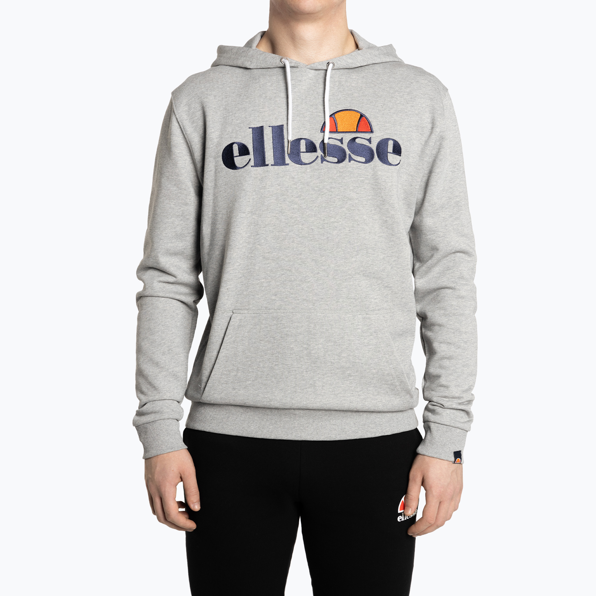 Pánska tréningová mikina Ellesse Ferrer Oh Hoody grey marl (Ferrer Oh Hoody SHK13288112)