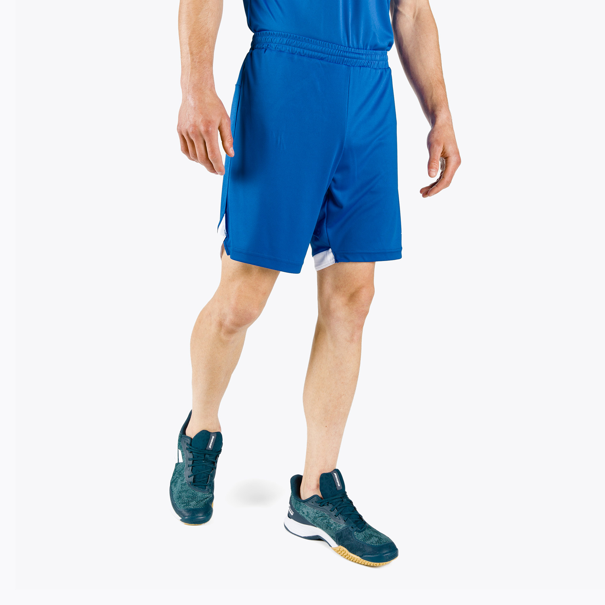 Pánske tréningové šortky Mizuno Premium Handball modré X2FB9A0222
