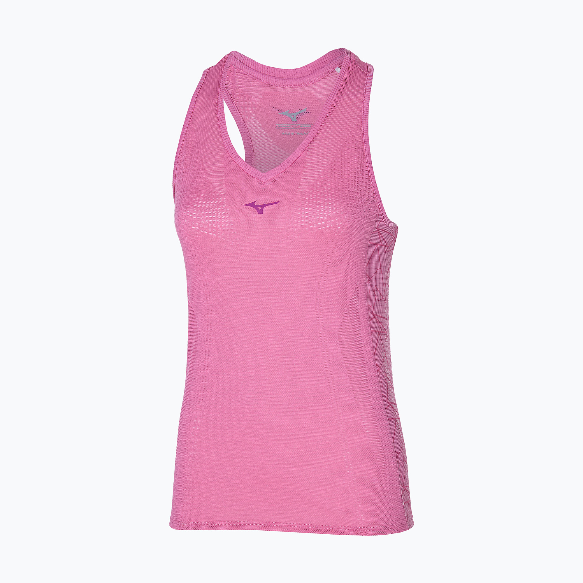Dámske bežecké tielko Mizuno Aero Tank wildorchid (Aero Tank J2GA220164)