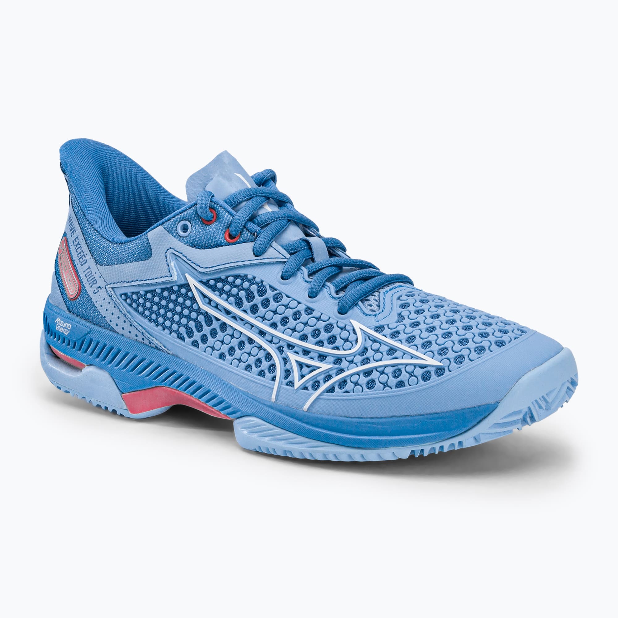Dámska tenisová obuv Mizuno Wave Exceed Tour 5 CC modrá 61GC227521 (Wave Exceed Tour 5 CC 61GC227521)