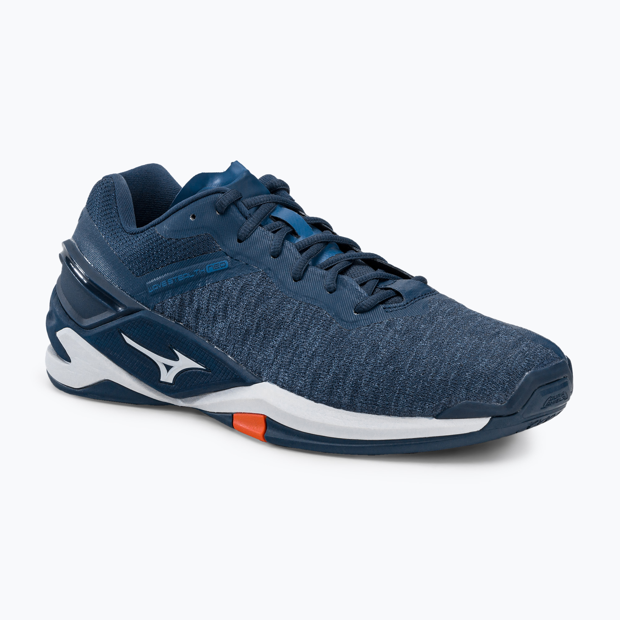 Pánska hádzanárska obuv Mizuno Wave Stealth Neo tmavomodrá X1GA221