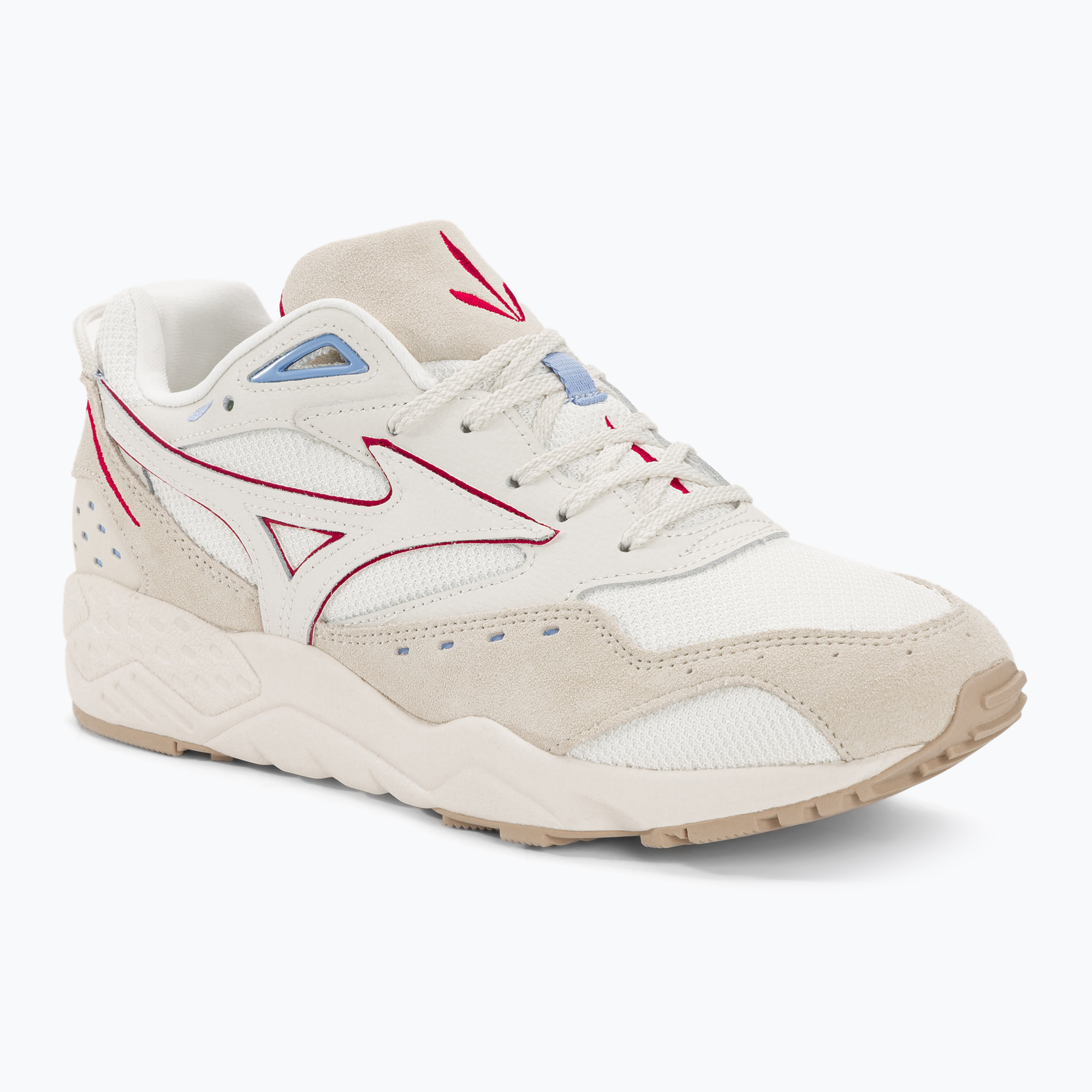 Obuv Mizuno Contender swhite/hriskred/pristine (Contender D1GA227401)