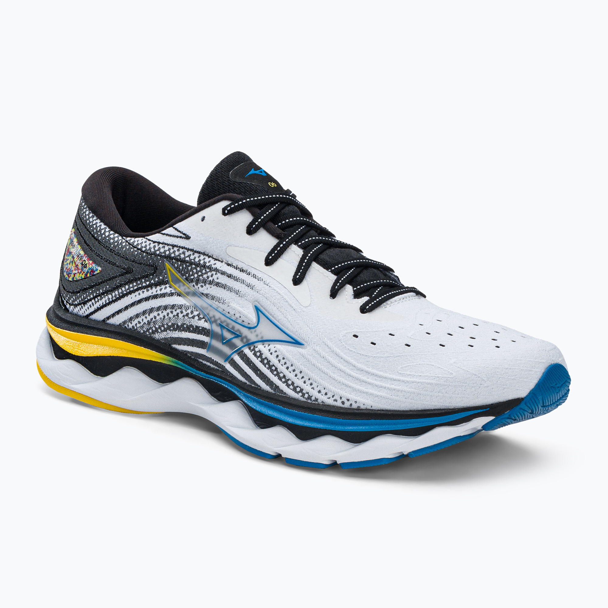 Pánska bežecká obuv Mizuno Wave Sky 6 biela J1GC2221 (Wave Sky 6 J1GC220201)