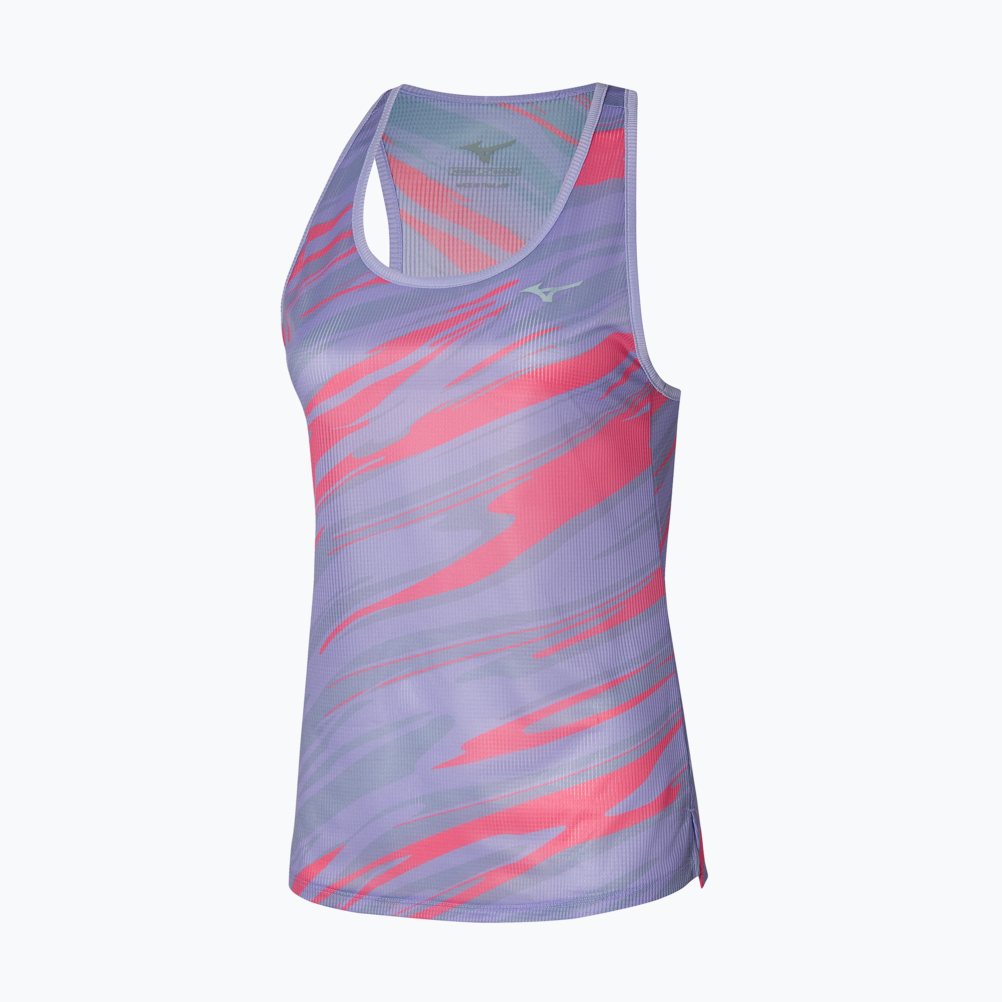 Dámske bežecké tielko Mizuno DAF Graphic Tank pastel lila (DAF Graphic Tank J2GAA21469)