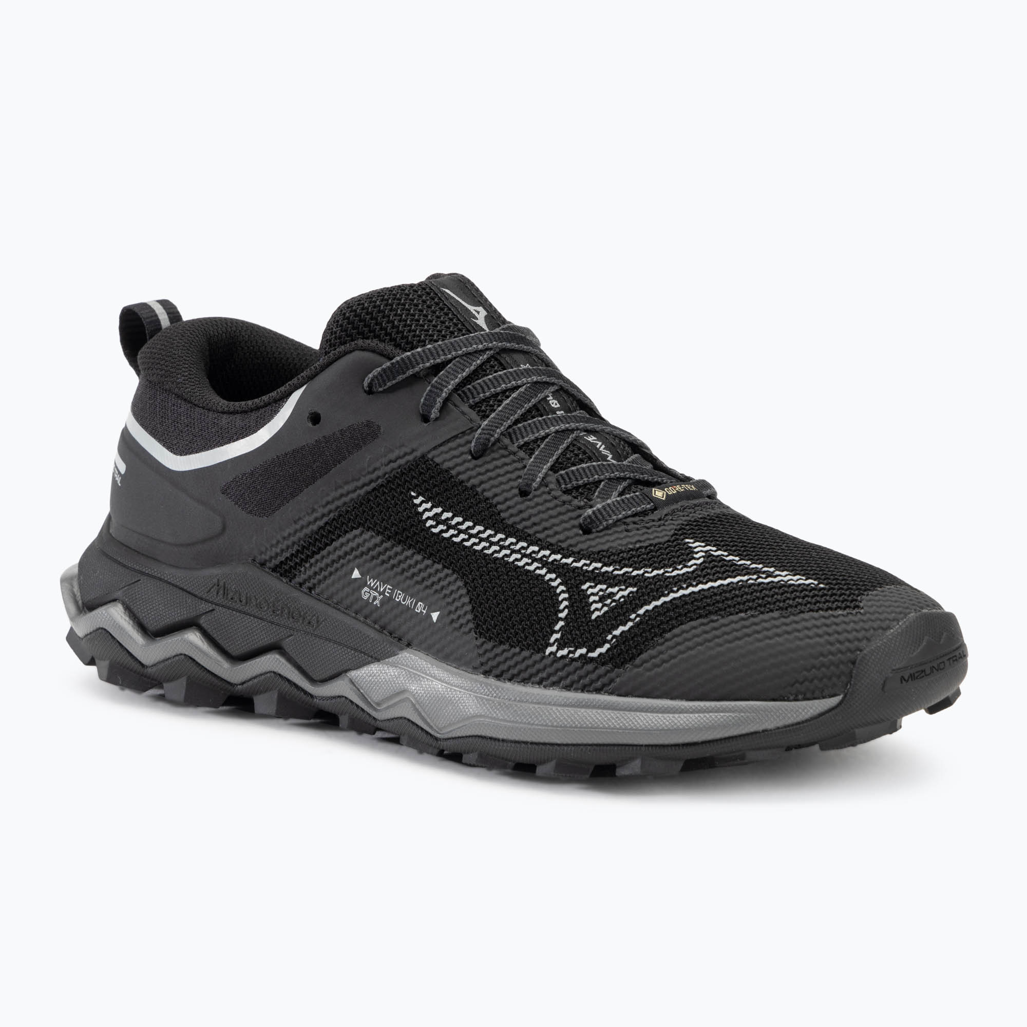 Dámska bežecká obuv Mizuno Wave Ibuki 4 GTX black/silver/quiet (Wave Ibuki 4 GTX J1GK225921)