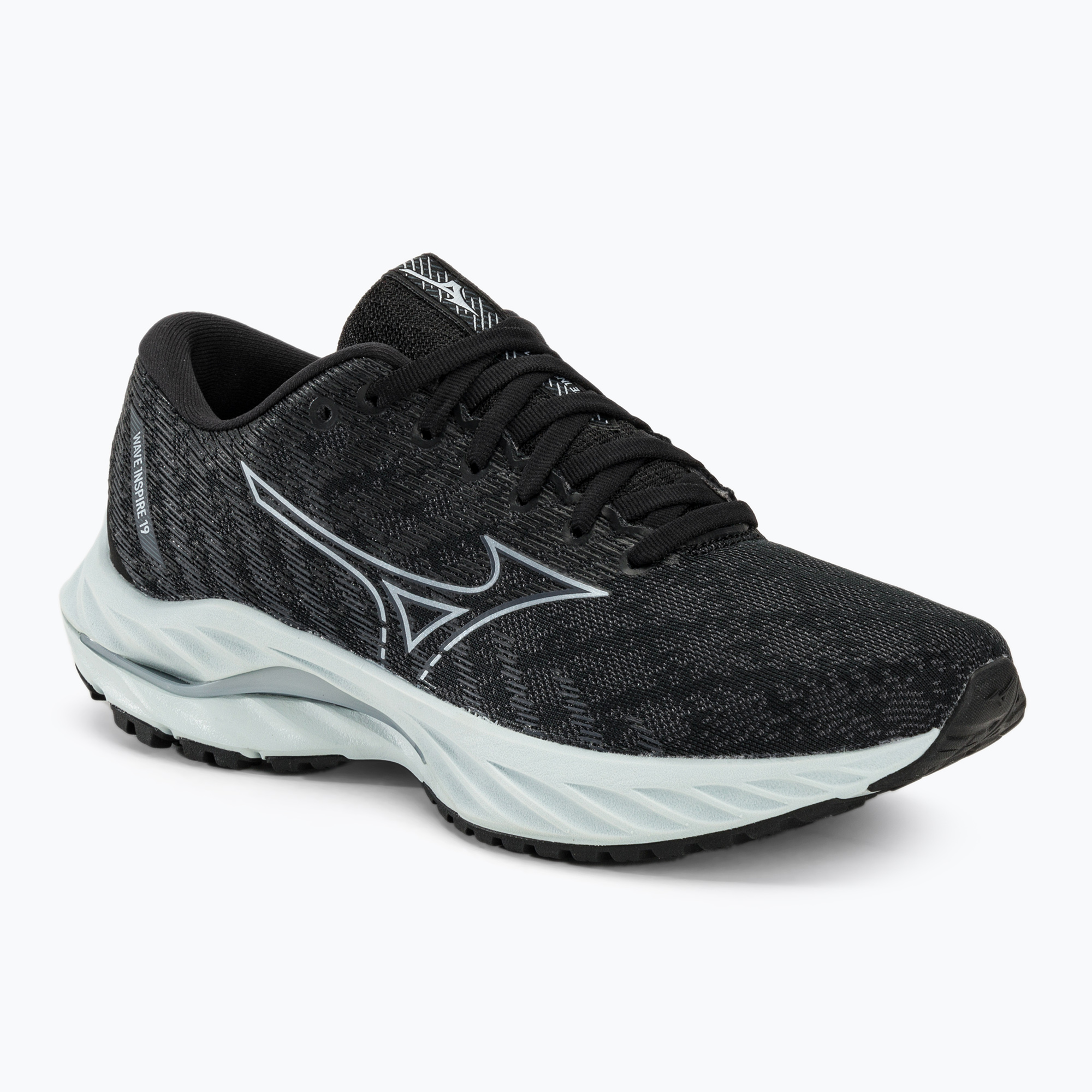 Dámska bežecká obuv Mizuno Wave Inspire 19 black/silverstar/screst (Wave Inspire 19 J1GD234473)