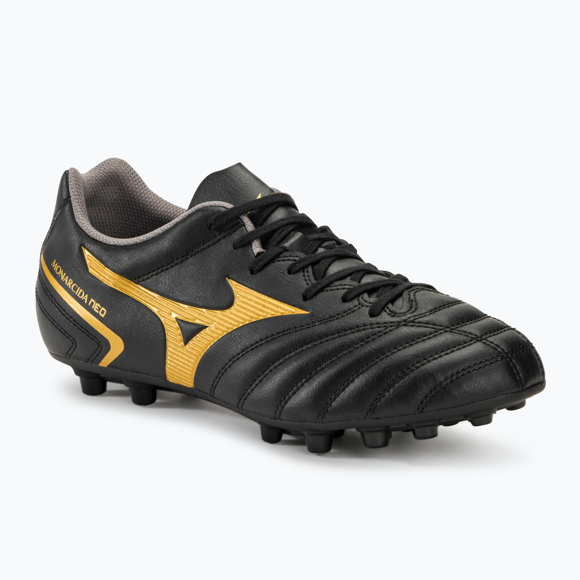 Pánske kopačky Mizuno Monarcida Neo II Select AG black/gold (Monarcida Neo II Select P1GA232650)