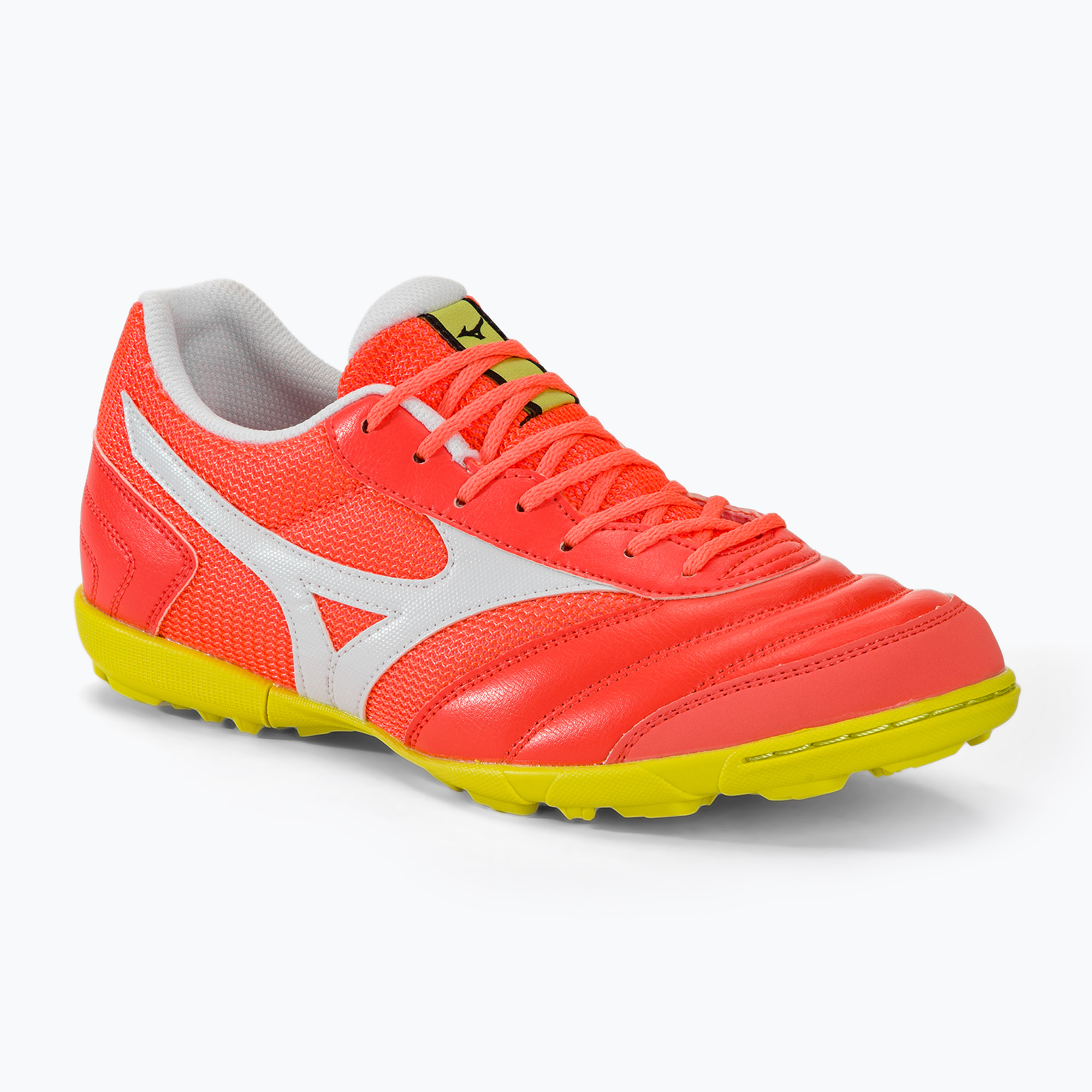Pánske kopačky Mizuno Morelia Sala Club TF neon flame/white (Morelia Sala Club TF Q1GB230380)