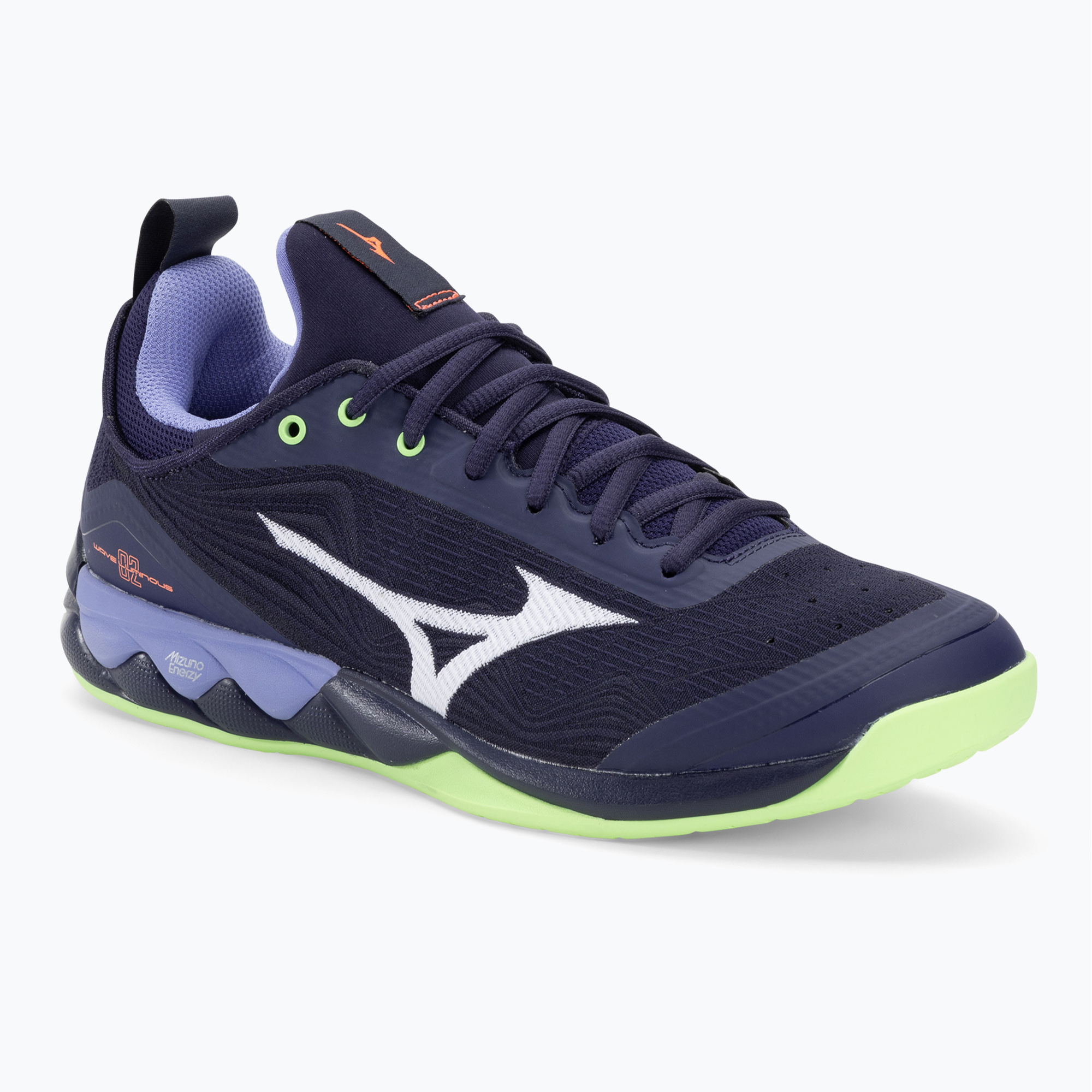 Pánska volejbalová obuv Mizuno Wave Luminous 2 evening blue / tech green / lolite (Wave Luminous 2 V1GA212011)