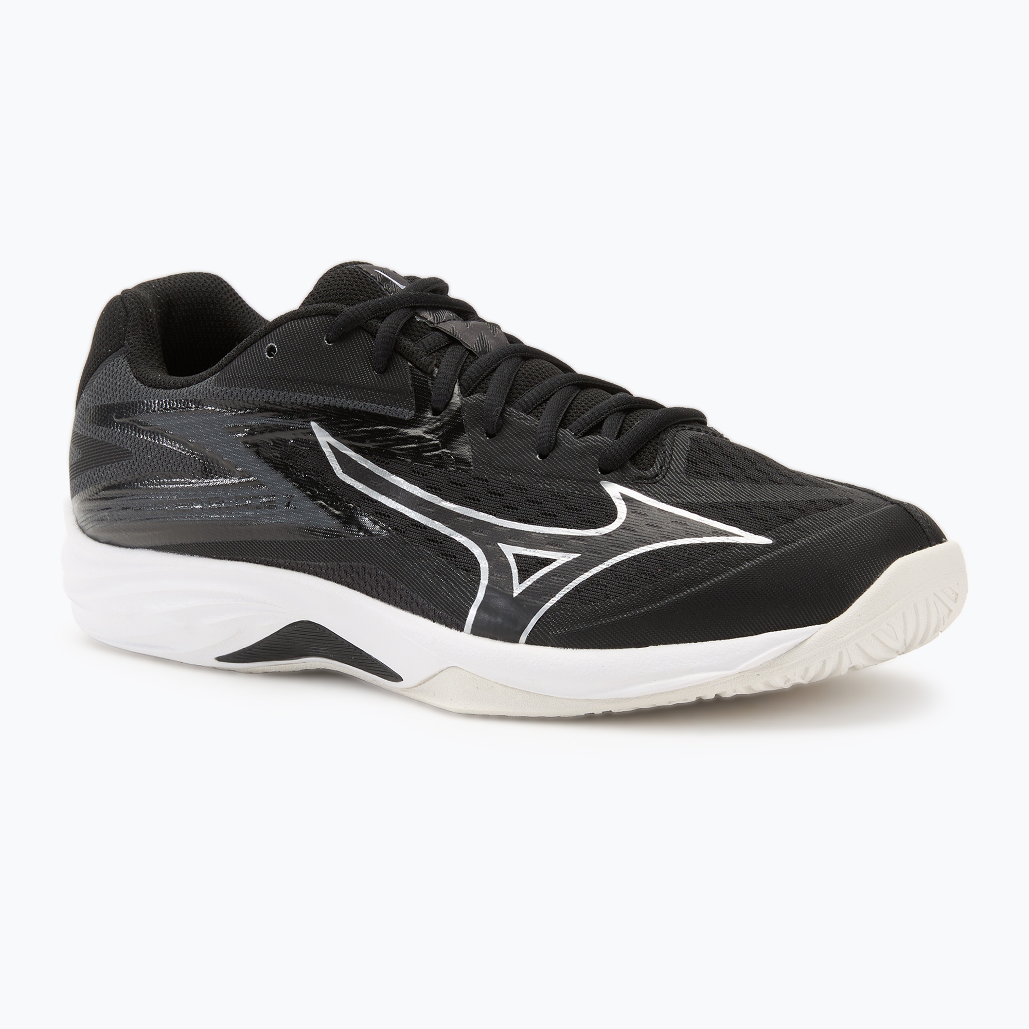 Volejbalové topánky Mizuno Thunder Blade Z black/silver (Thunder Blade Z V1GA237052)