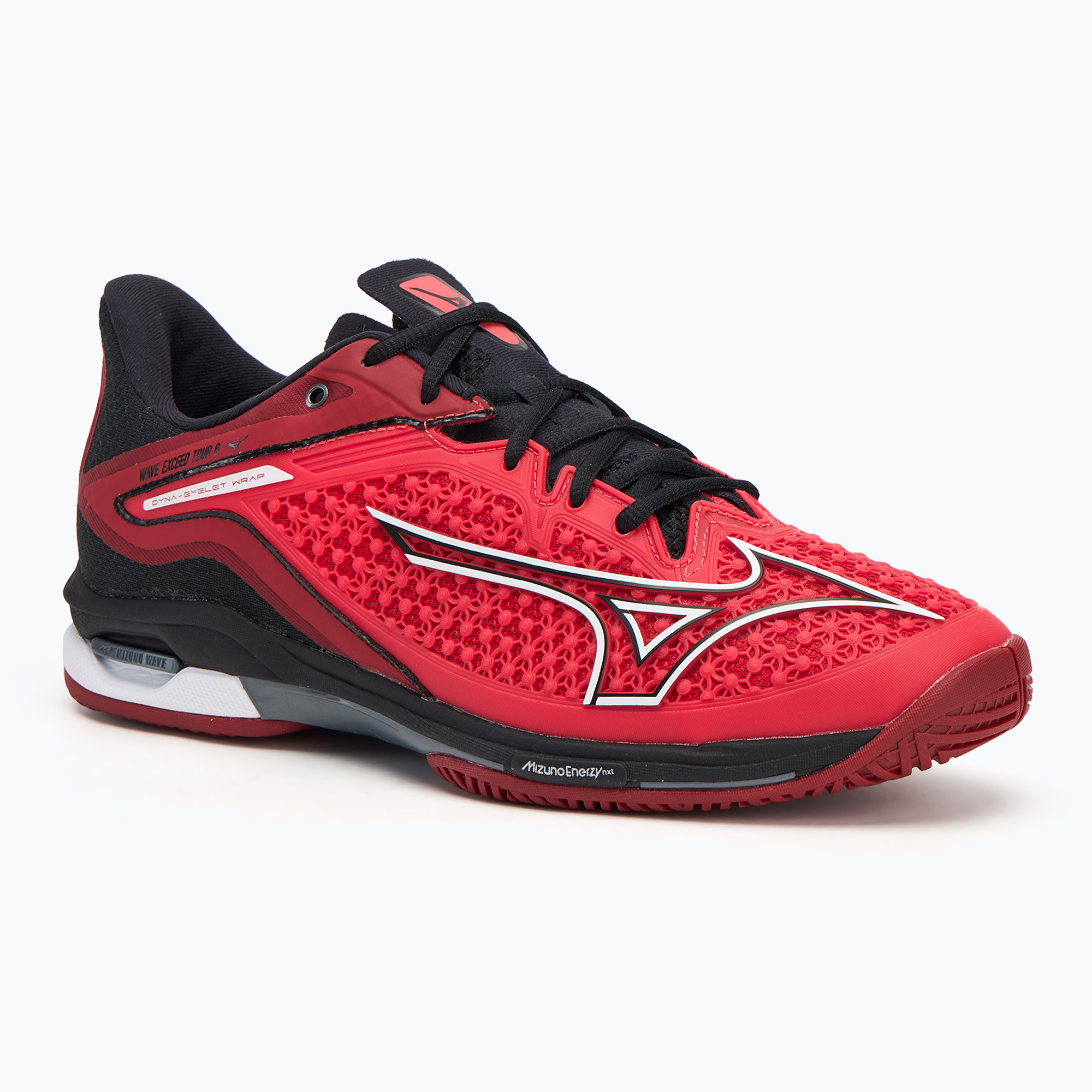 Pánska tenisová obuv Mizuno Wave Exceed Tour 6 AC radiant red/white/black (Wave Exceed Tour 6 AC 61GA247061)