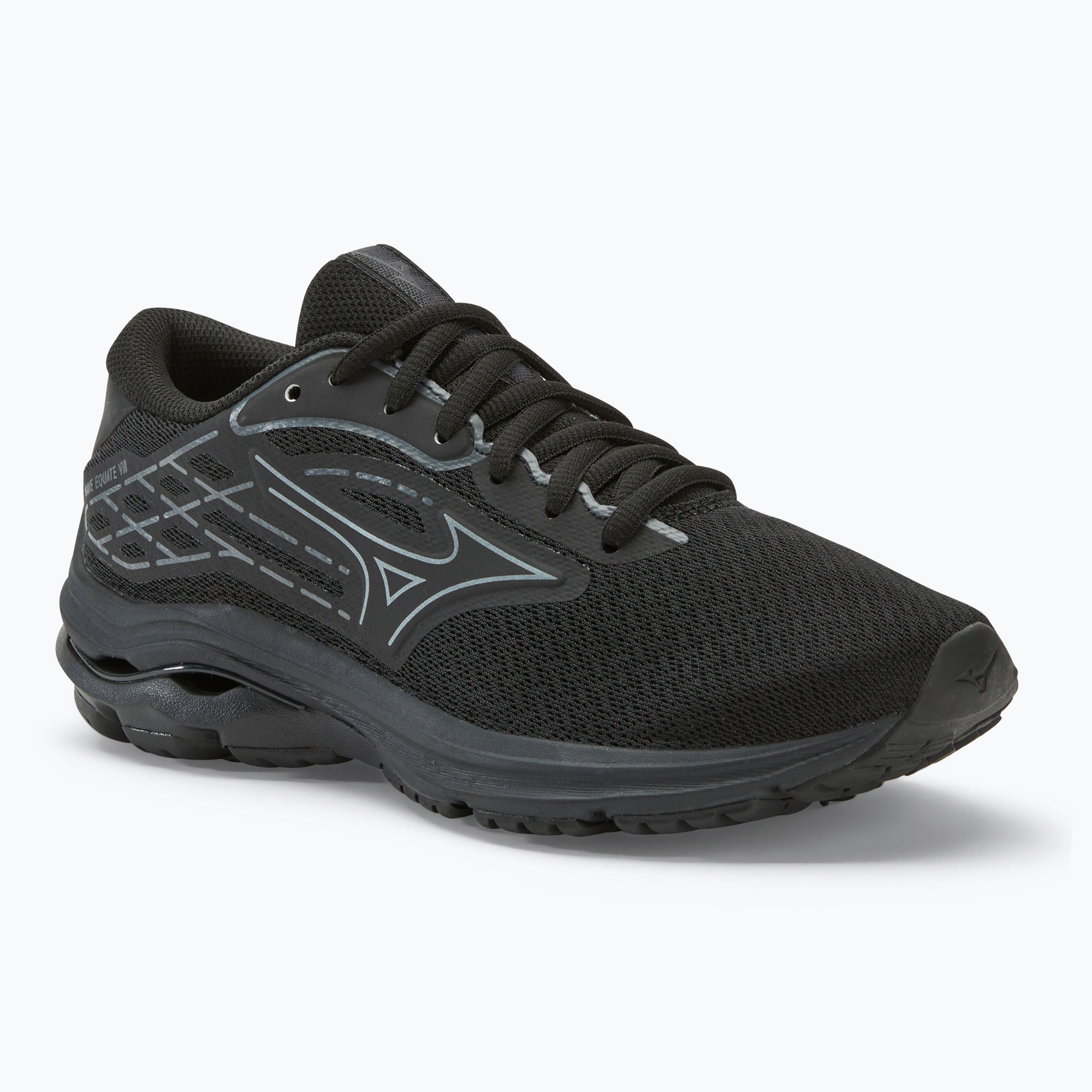 Dámske bežecké topánky Mizuno Wave Equate 8 black/ metallic gray (Wave Equate 8 J1GD244823)