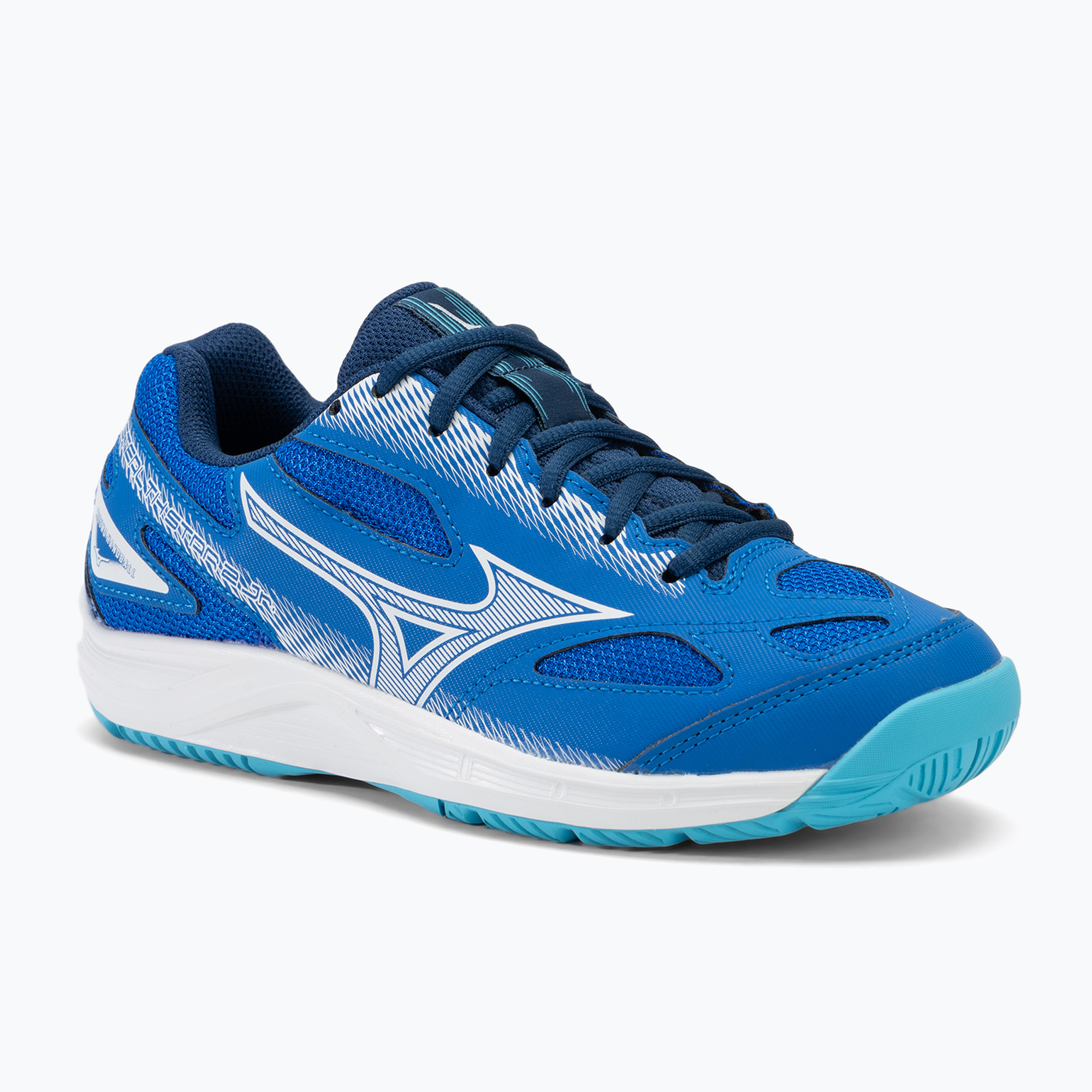 Mizuno Stealth Star 2 hádzanárska obuv mugen blue/white/estate blue (Stealth Star 2 X1GC230701)