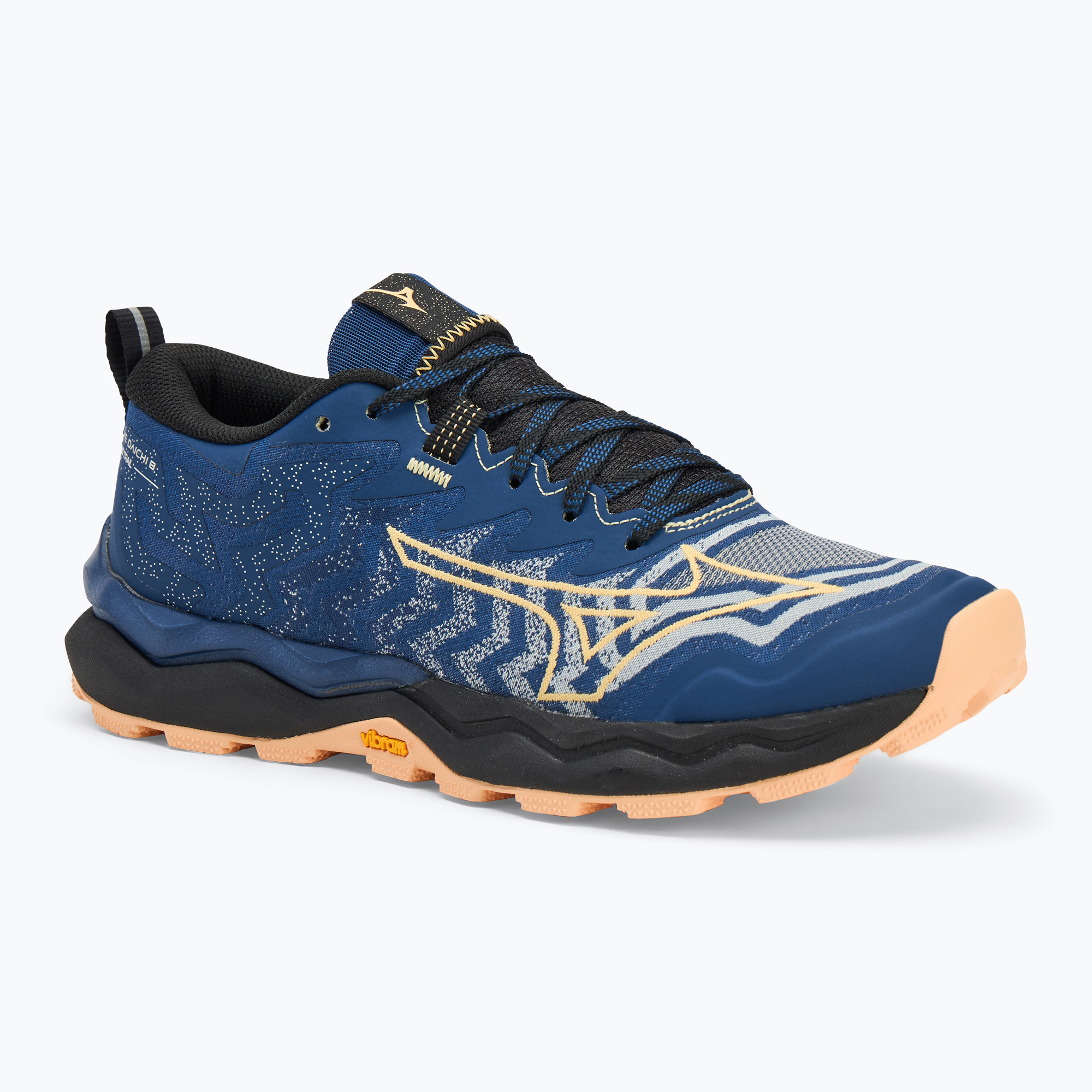 Dámska bežecká obuv Mizuno Wave Daichi 8 estate blue/apricot ice/black (Wave Daichi 8 J1GK247171)