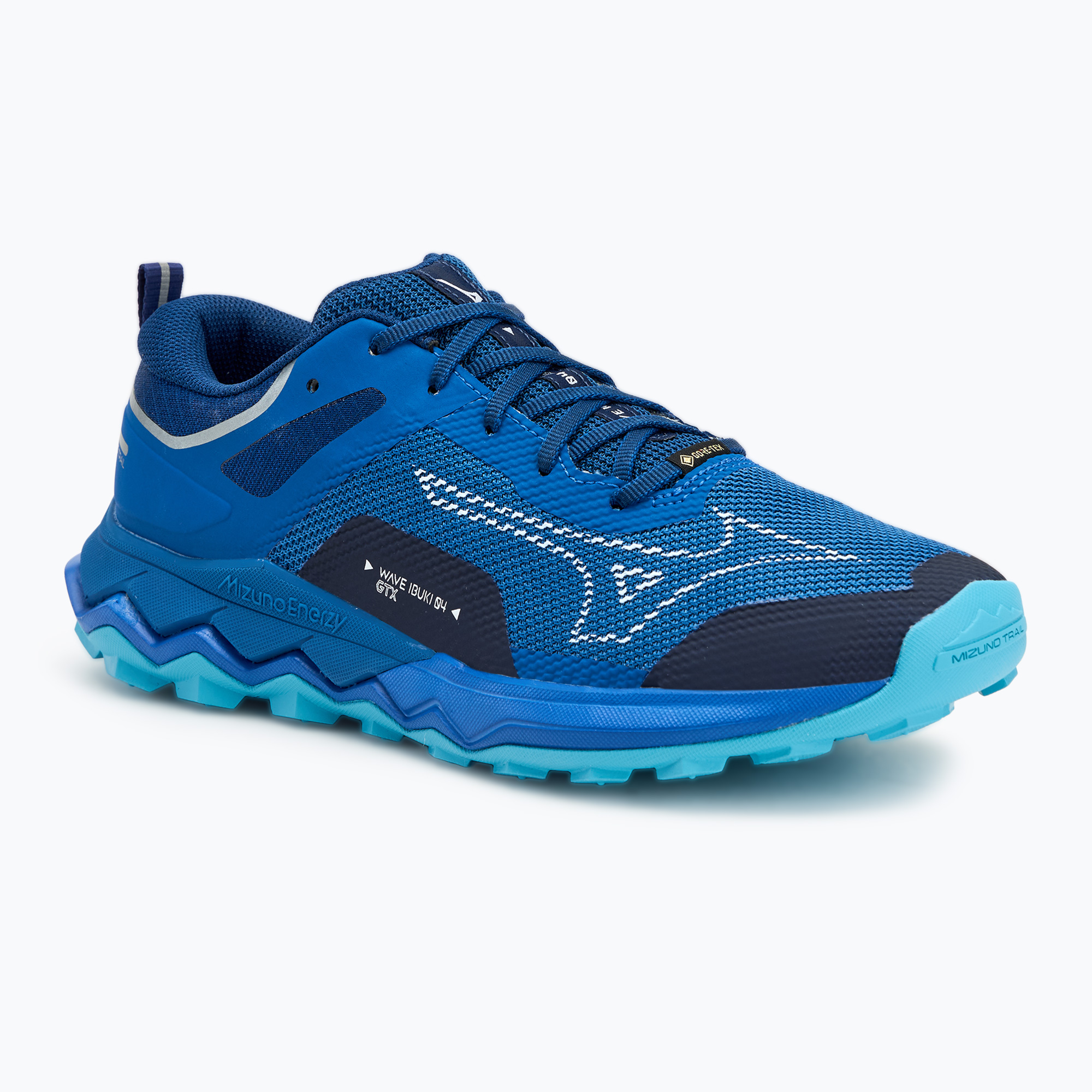 Pánska bežecká obuv Mizuno Wave Ibuki 4 GTX classic blue/white/river blue (Wave Ibuki 4 GTX J1GJ225911)
