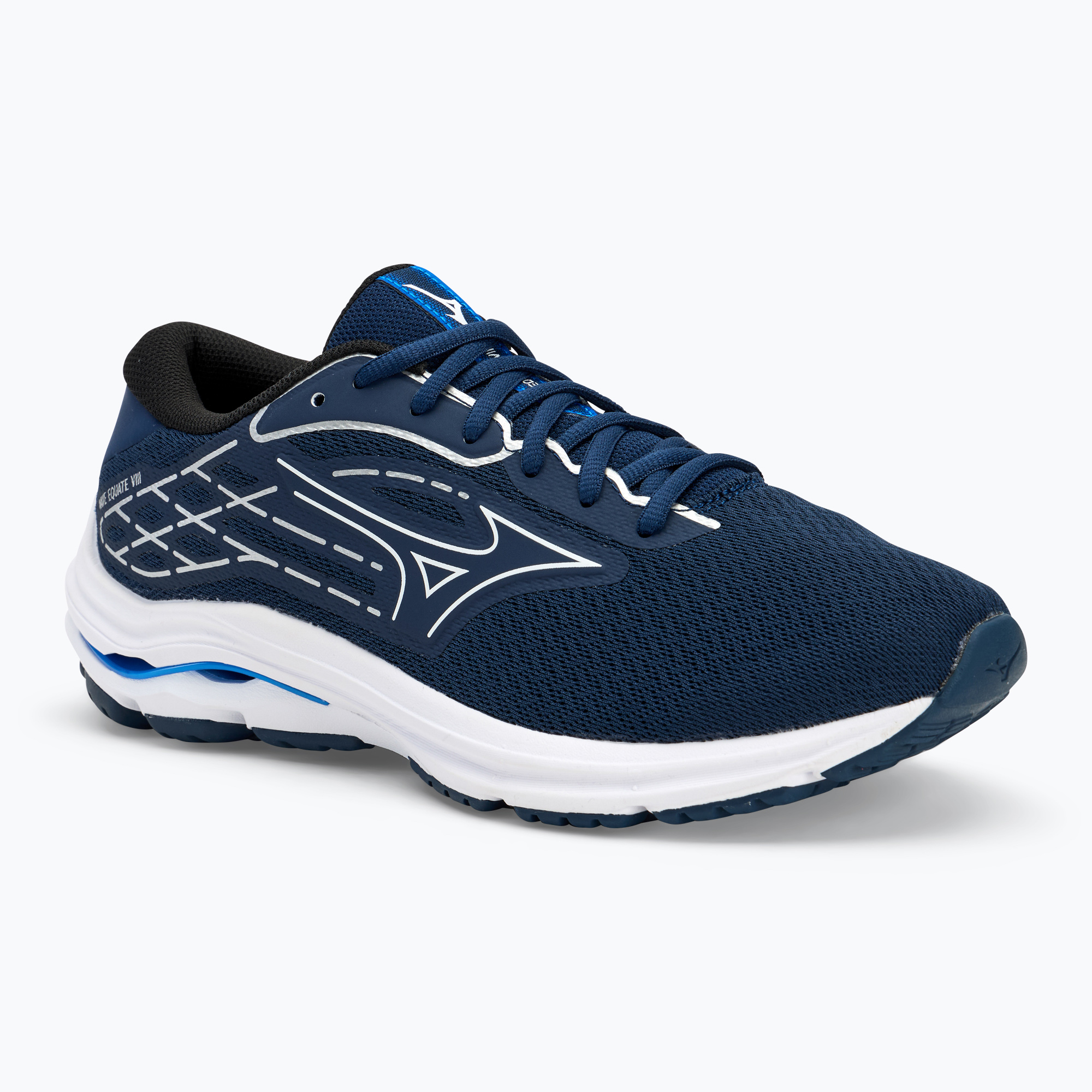 Pánska bežecká obuv Mizuno Wave Equate 8 pageant blue/white/silver (Wave Equate 8 J1GC244851)