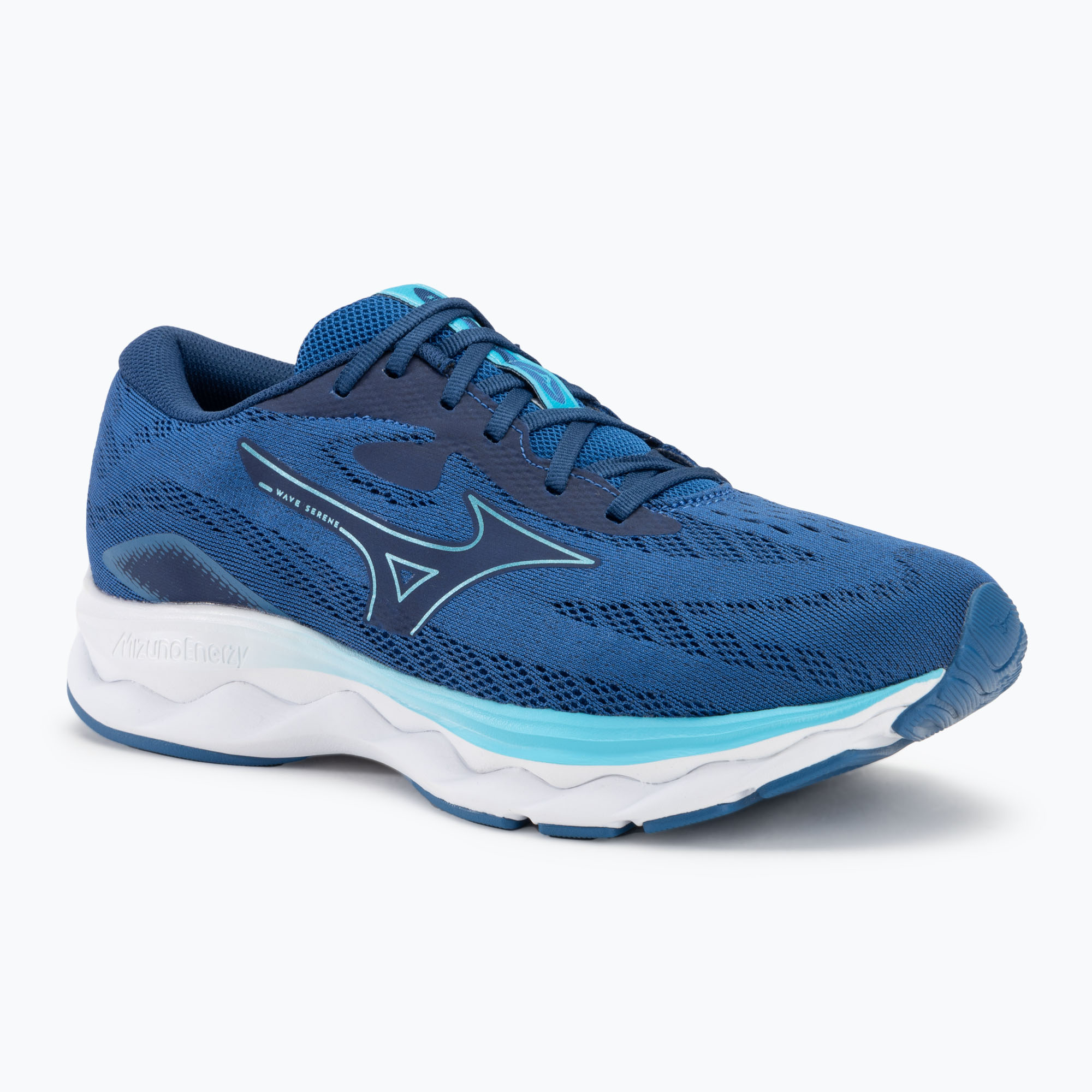 Pánska bežecká obuv Mizuno Wave Serene classic blue/mercury blue/white (Wave Serene J1GC245901)