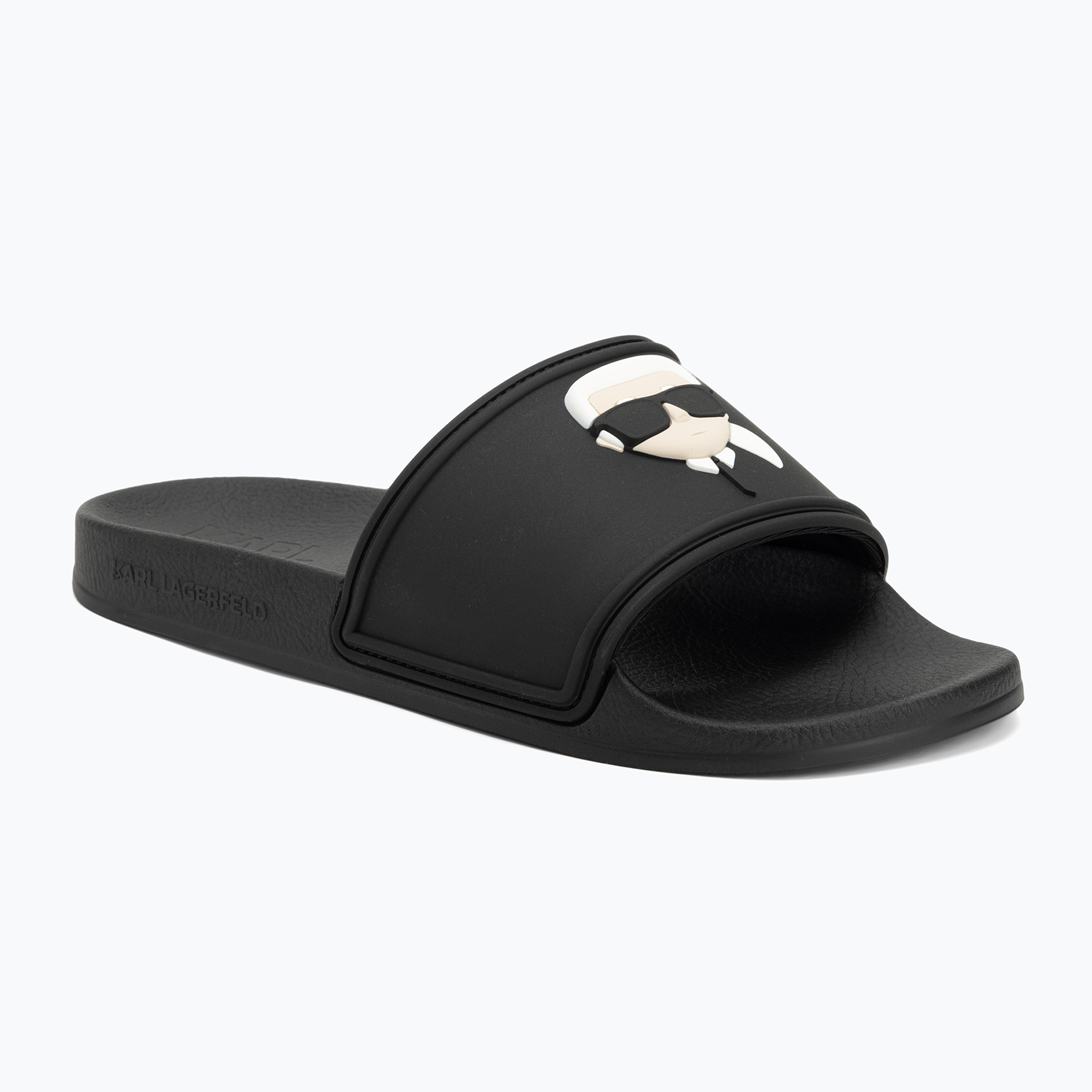 Dámske nazúvaky KARL LAGERFELD Kondo 2.0 NFT black rubber (Kondo 2.0 NFT KL80905A V00)