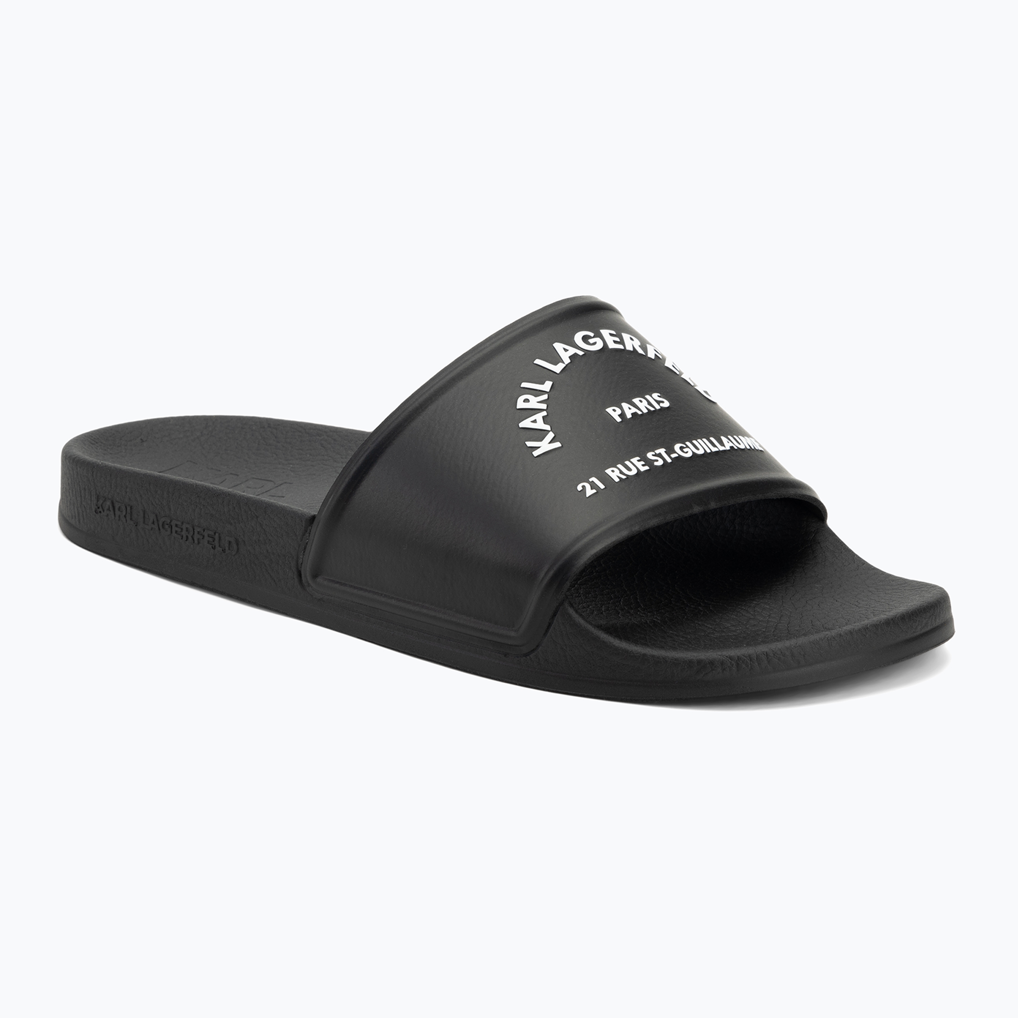 Dámske nazúvaky KARL LAGERFELD Kondo 2.0 Maison black rubber (Kondo 2.0 Maison KL80908A V00)