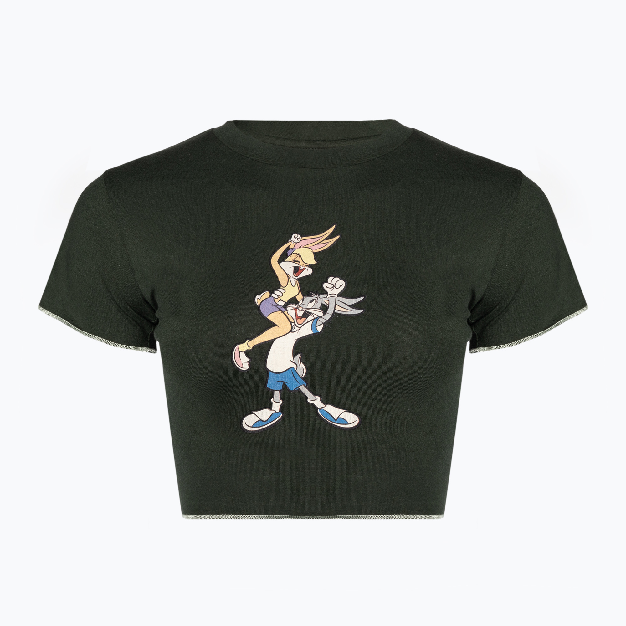 Ellesse dámske tričko Tweetest Crop tmavo zelené (Tweetest Crop SML15208502)