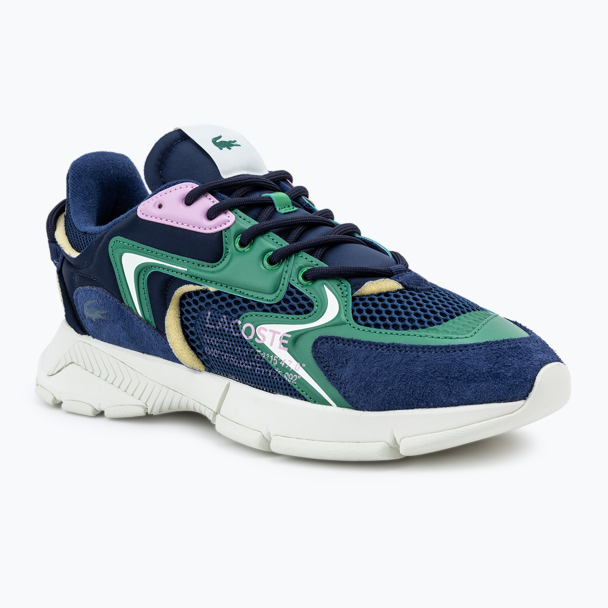 Pánska obuv Lacoste 47SMA0008 blue / green (L003 Neo Contrasted Textile 47SMA0008BG3)