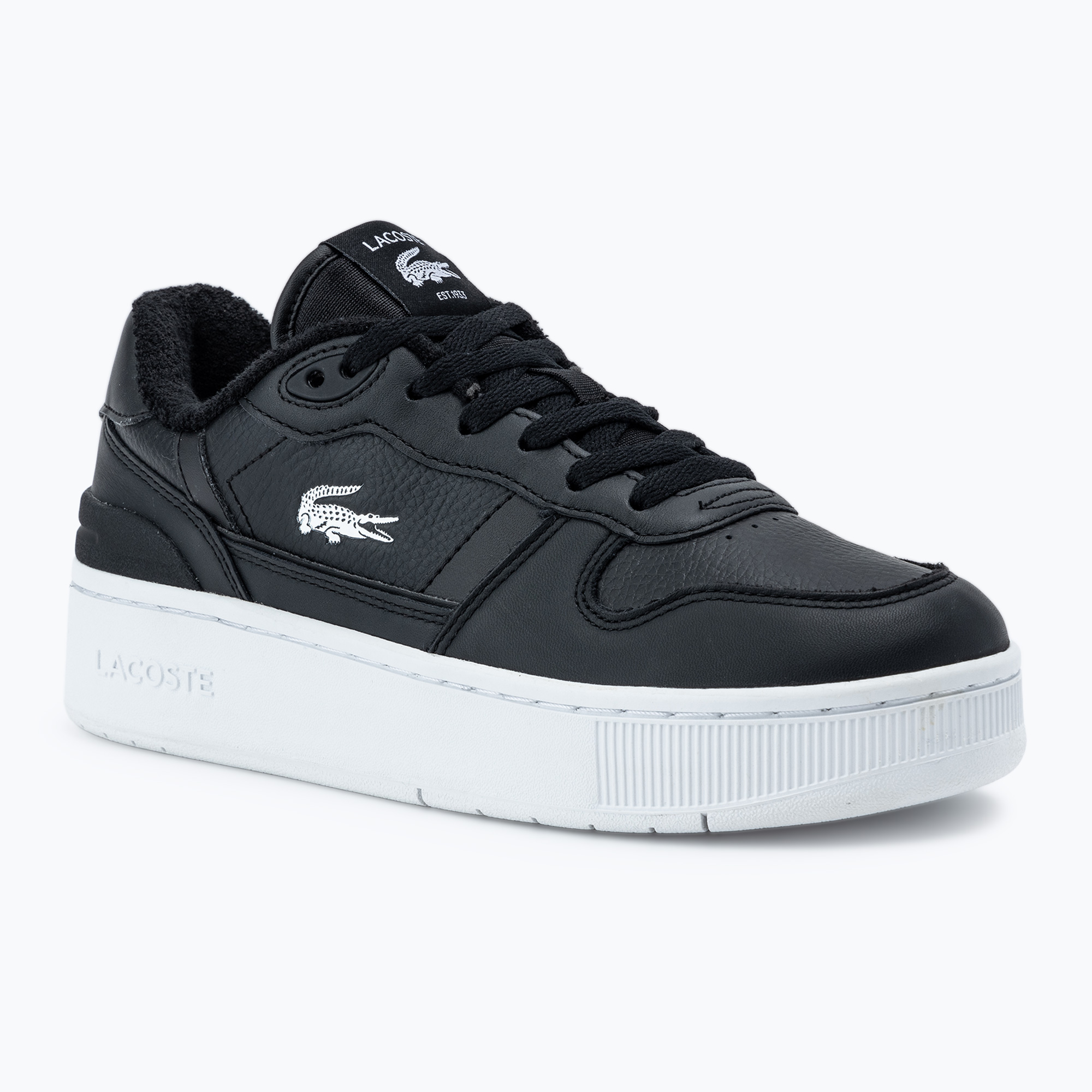 Dámska obuv Lacoste T-Clip Platform black/white (T-Clip Platform 48SFA0046312)