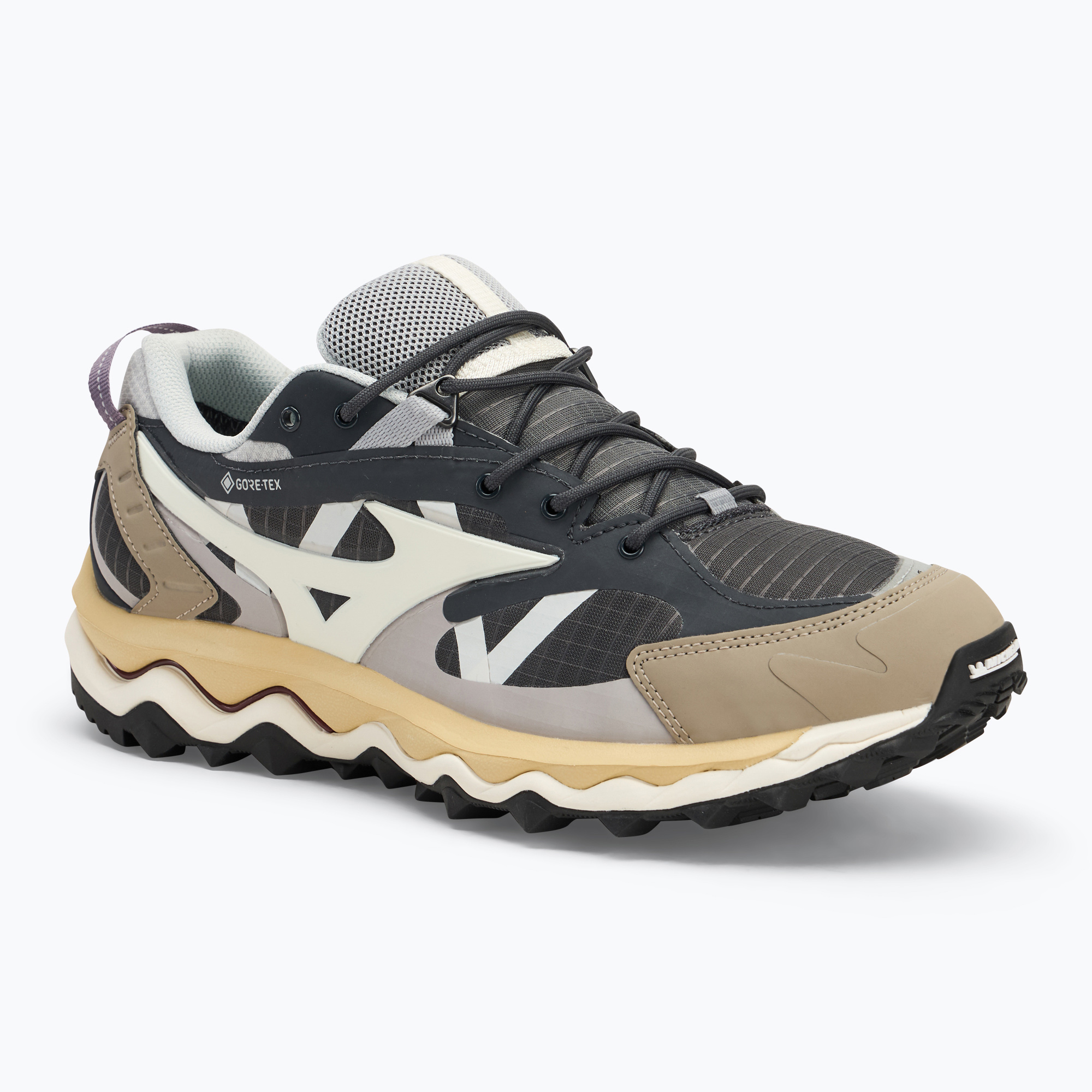 Obuv Mizuno Wave Mujin TL GTX ebony/pristine/vintage khaki (Wave Mujin TL GTX D1GA237308)