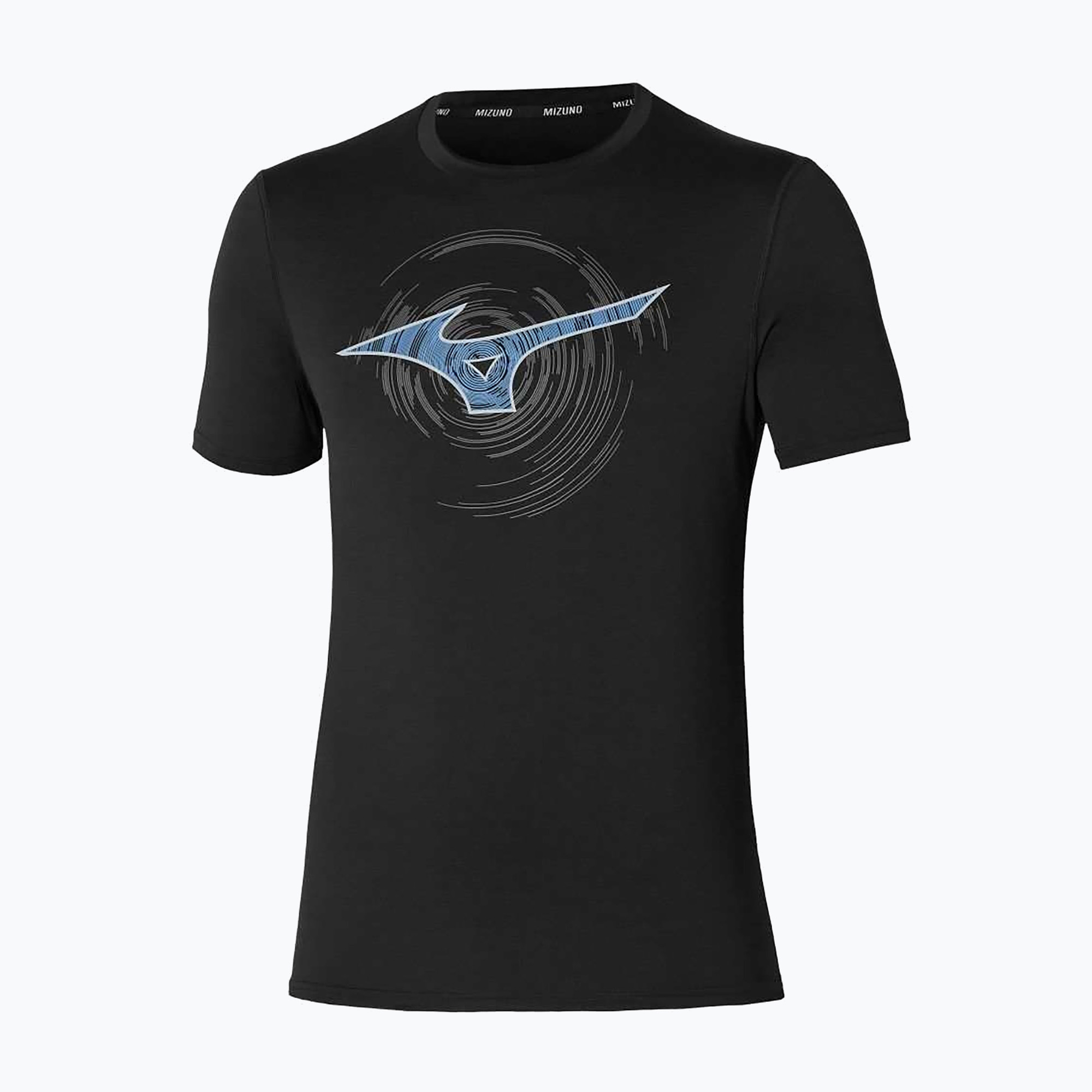 Pánske bežecké tričko Mizuno Core RB Tee black (Core RB Tee J2GAB50809)