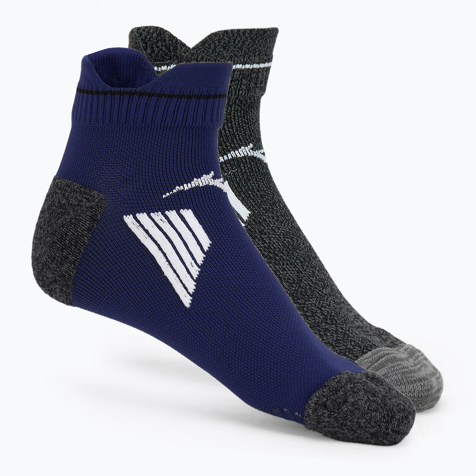 Ponožky Mizuno Active Training Mid 2 páry estate blue/black (Active Training Mid J2GX1055Z11)