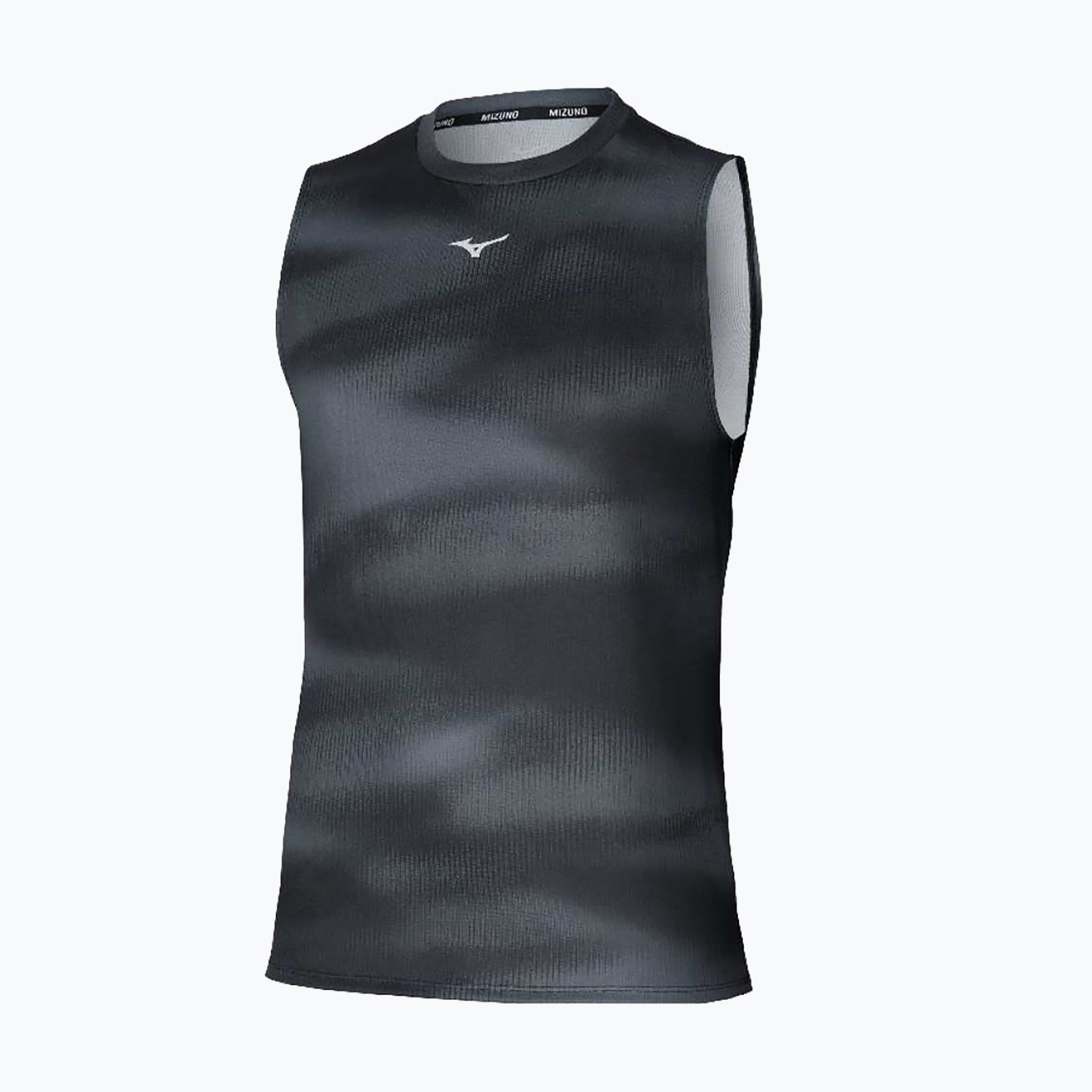 Pánske bežecké tričko Mizuno Core Graphic Sleeveless black (Core Graphic Sleeveless J2GAC01209)