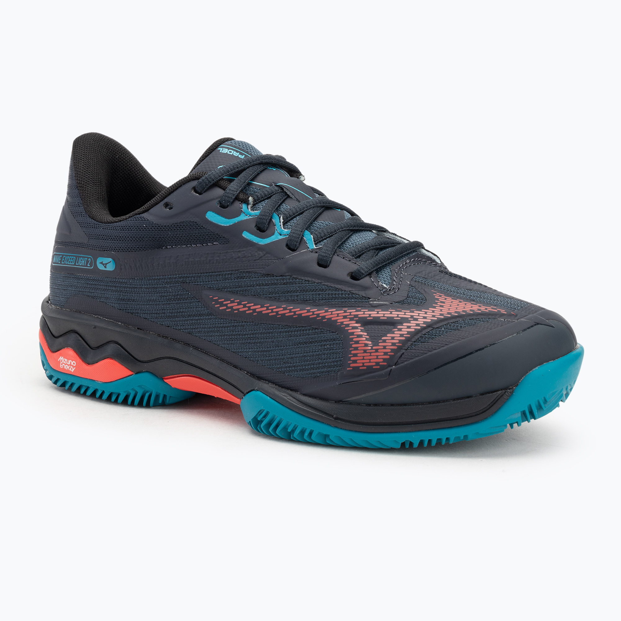 Pánské boty na padel Mizuno Wave Exceed Light 2 Padel salute/ hibiscus/ enamel blue (Wave Exceed Light 2 Padel 61GB232207)