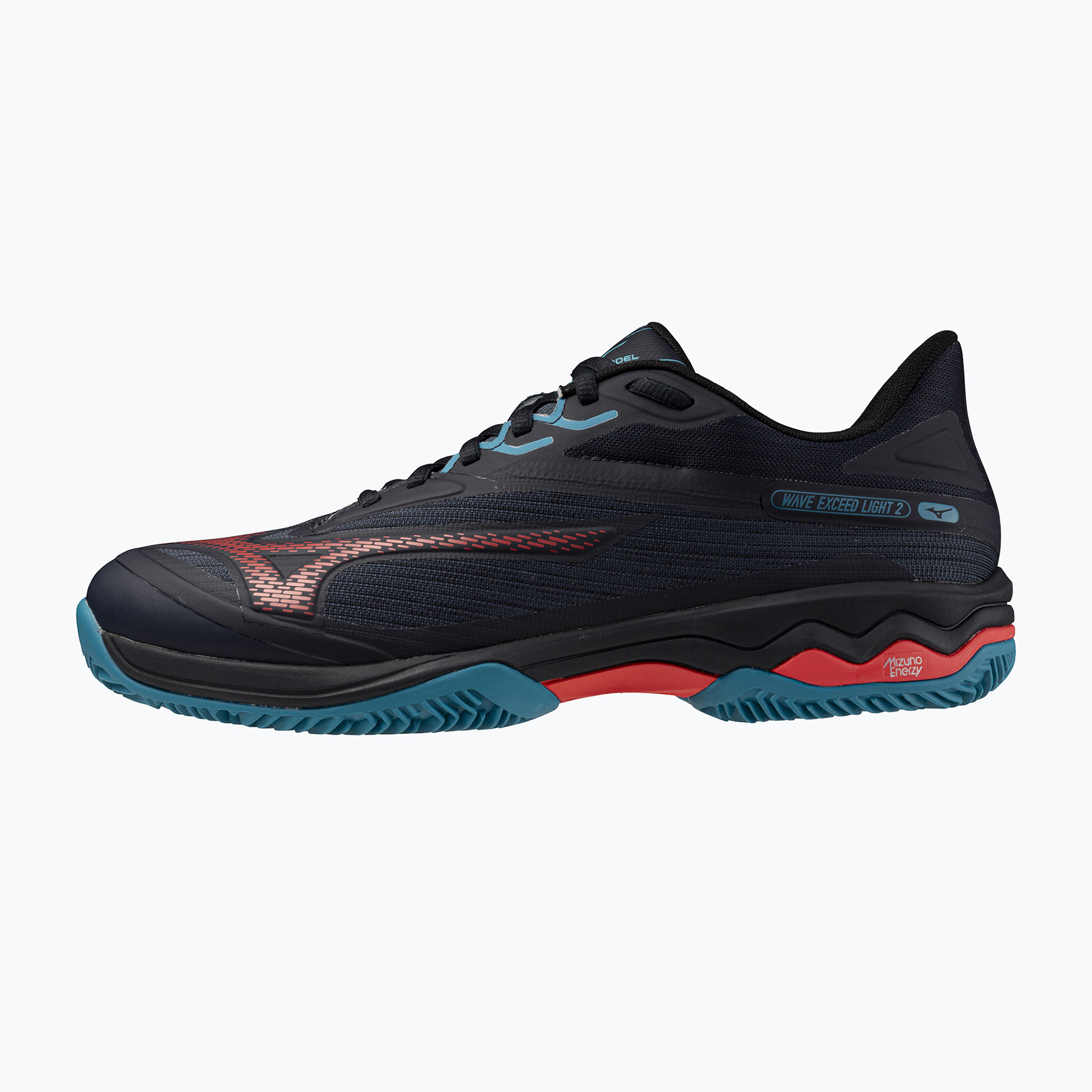 Pánské boty na padel Mizuno Wave Exceed Light 2 Padel salute/ hibiscus/ enamel blue (Wave Exceed Light 2 Padel 61GB232207)
