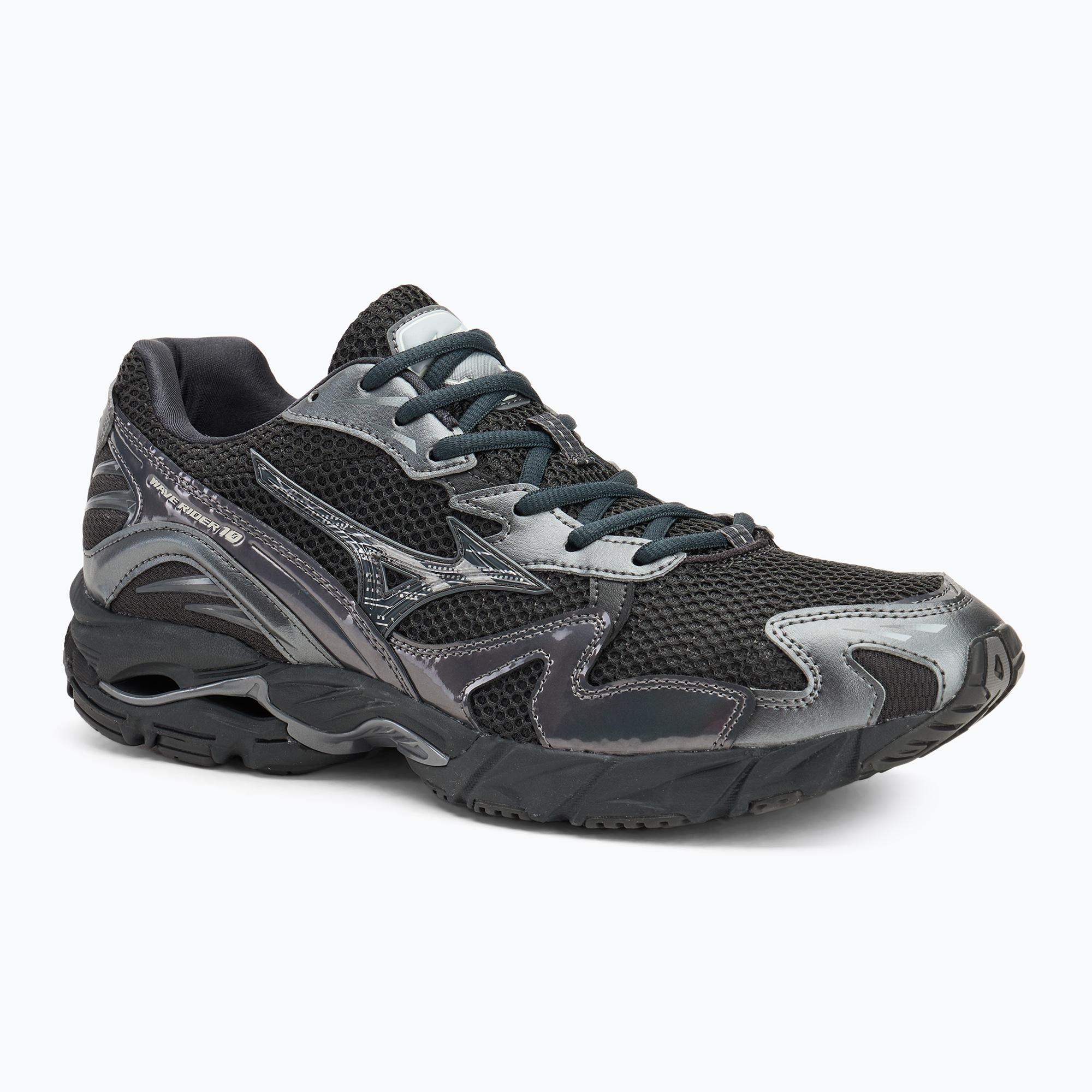 Topánky Mizuno Wave Rider 10 blacksand/ blacksand/ metallicgr