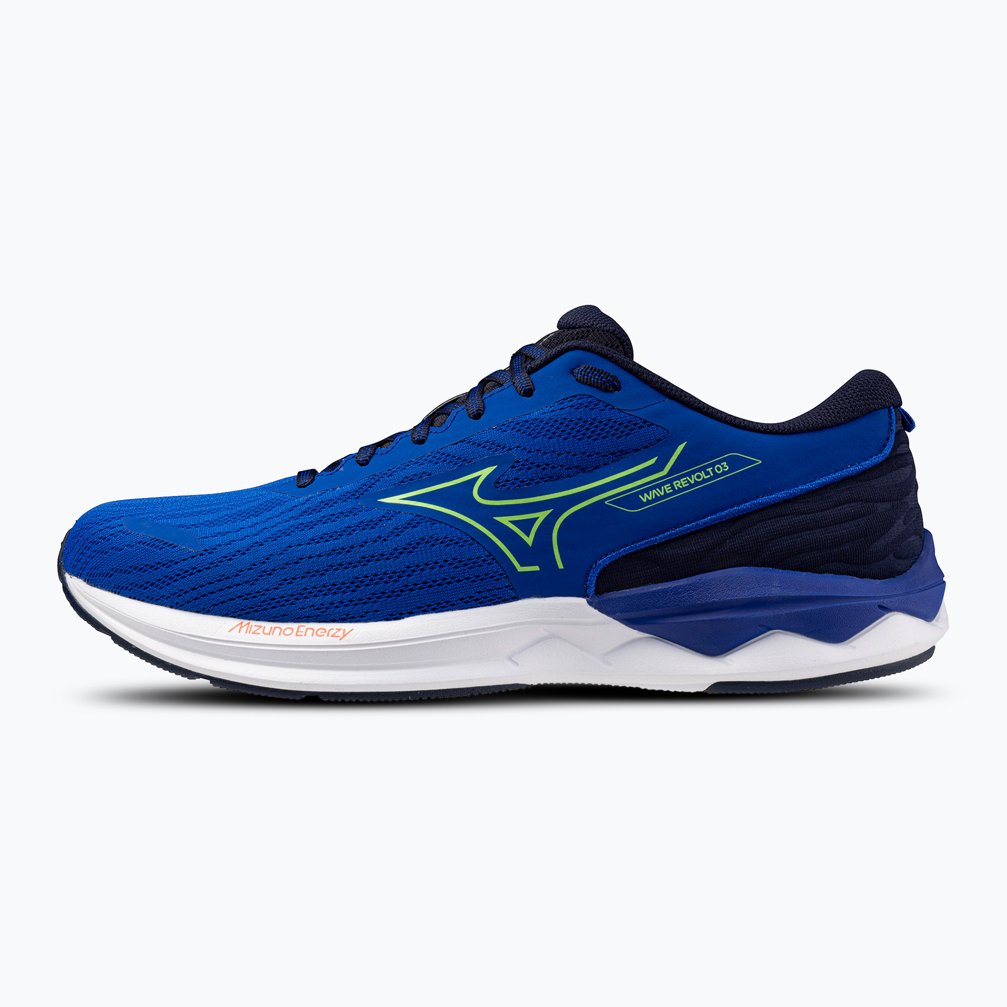 Pánske bežecké topánky Mizuno Wave Revolt 3 Reflex blue c/green gecko/peacoat