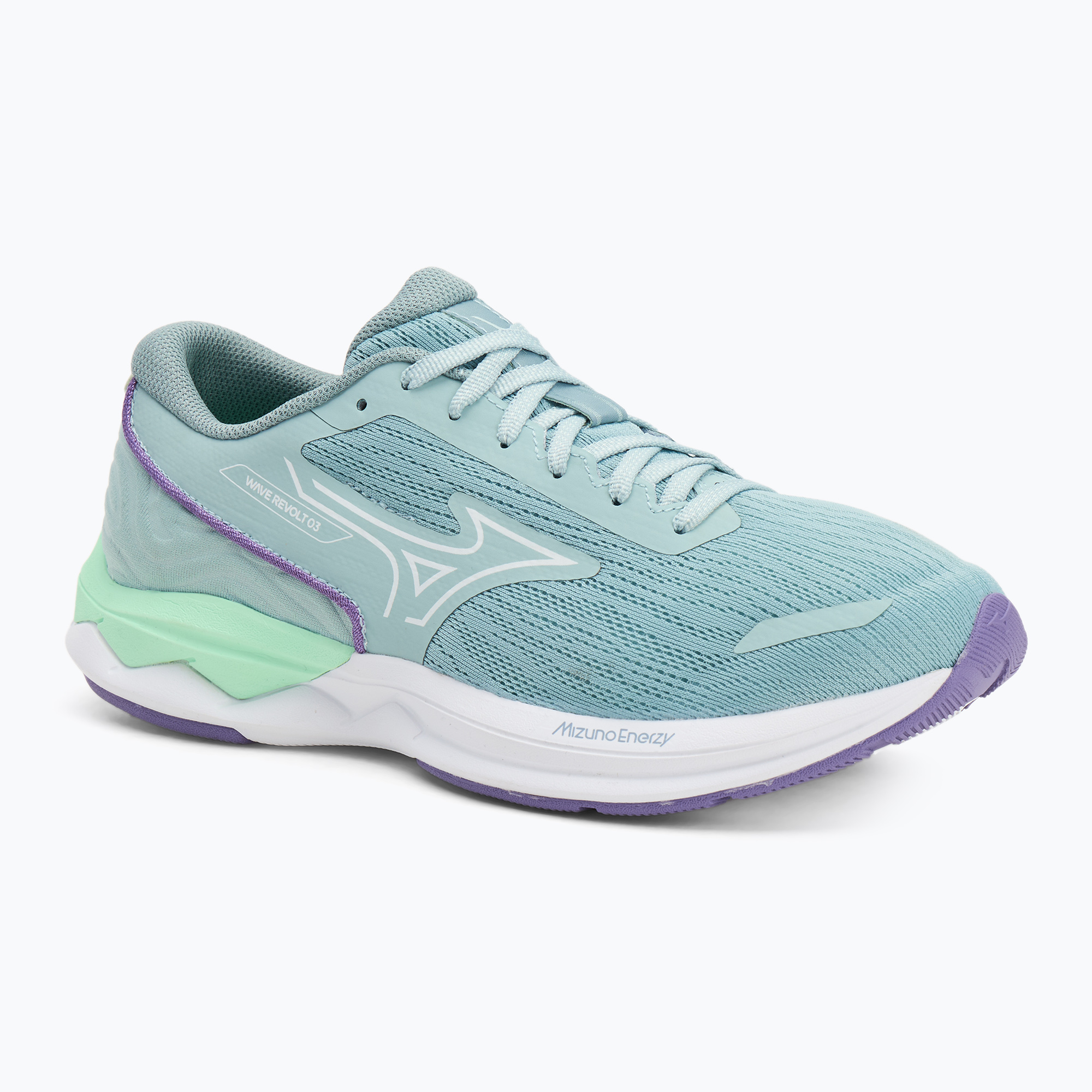 Dámske bežecké topánky Mizuno Wave Revolt 3 ether/white/paisley purple (Wave Revolt 3 J1GD248181)