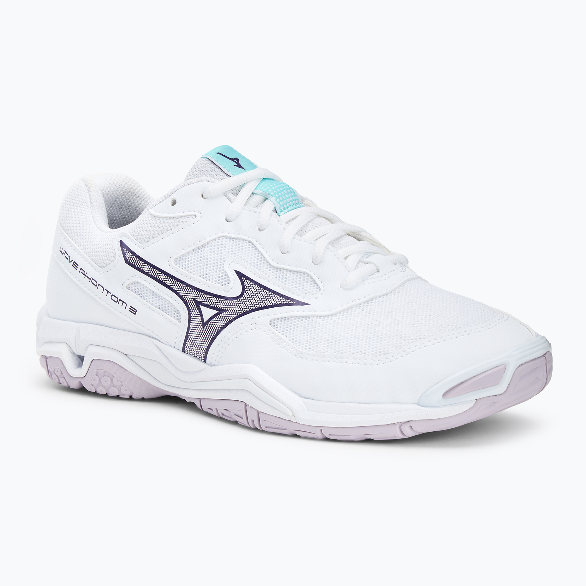 Topánky Mizuno Wave Phantom 3 white/violet indigo/camellia rose (Wave Phantom 3 X1GB226020)