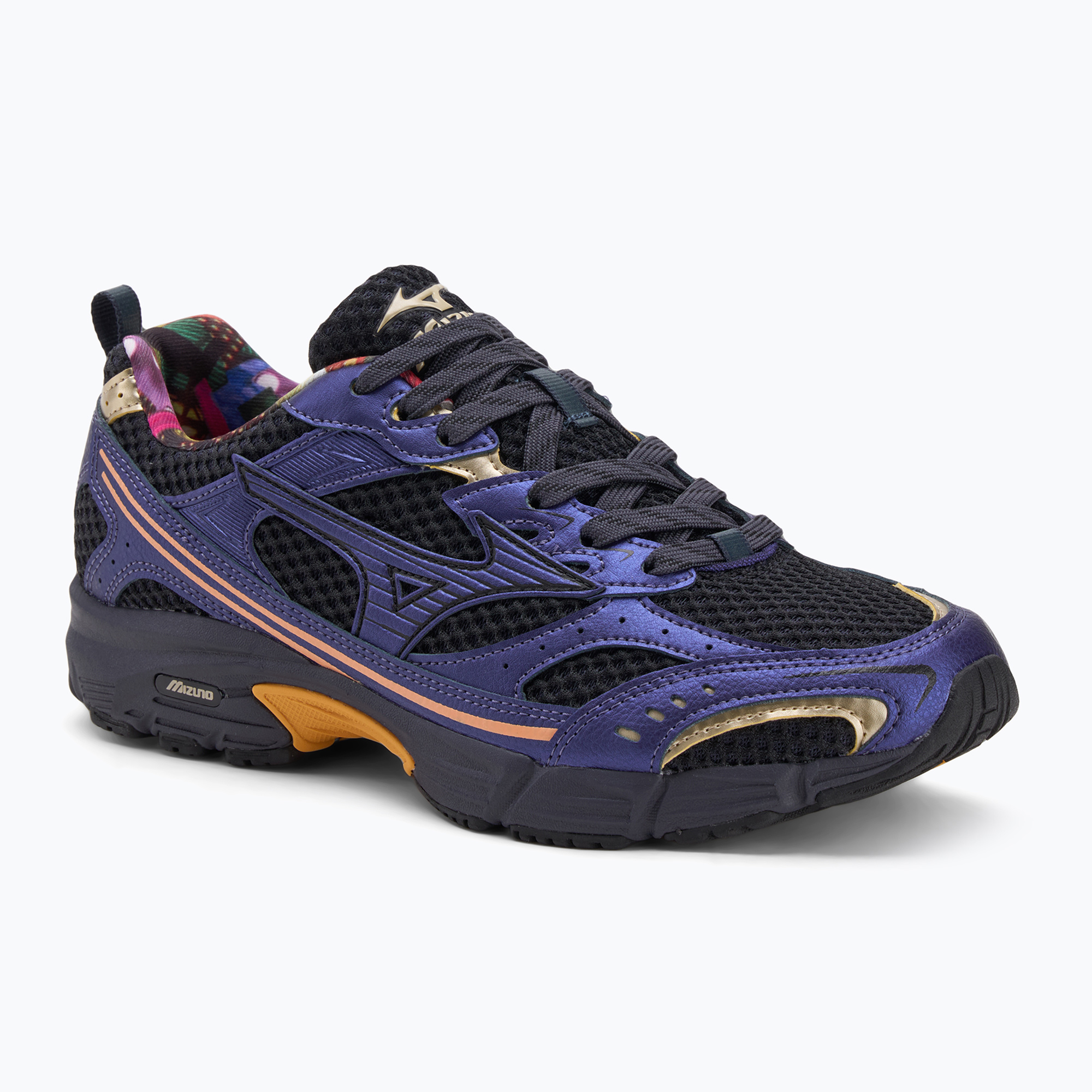 Topánky Mizuno MXR black/black/cadmium orange