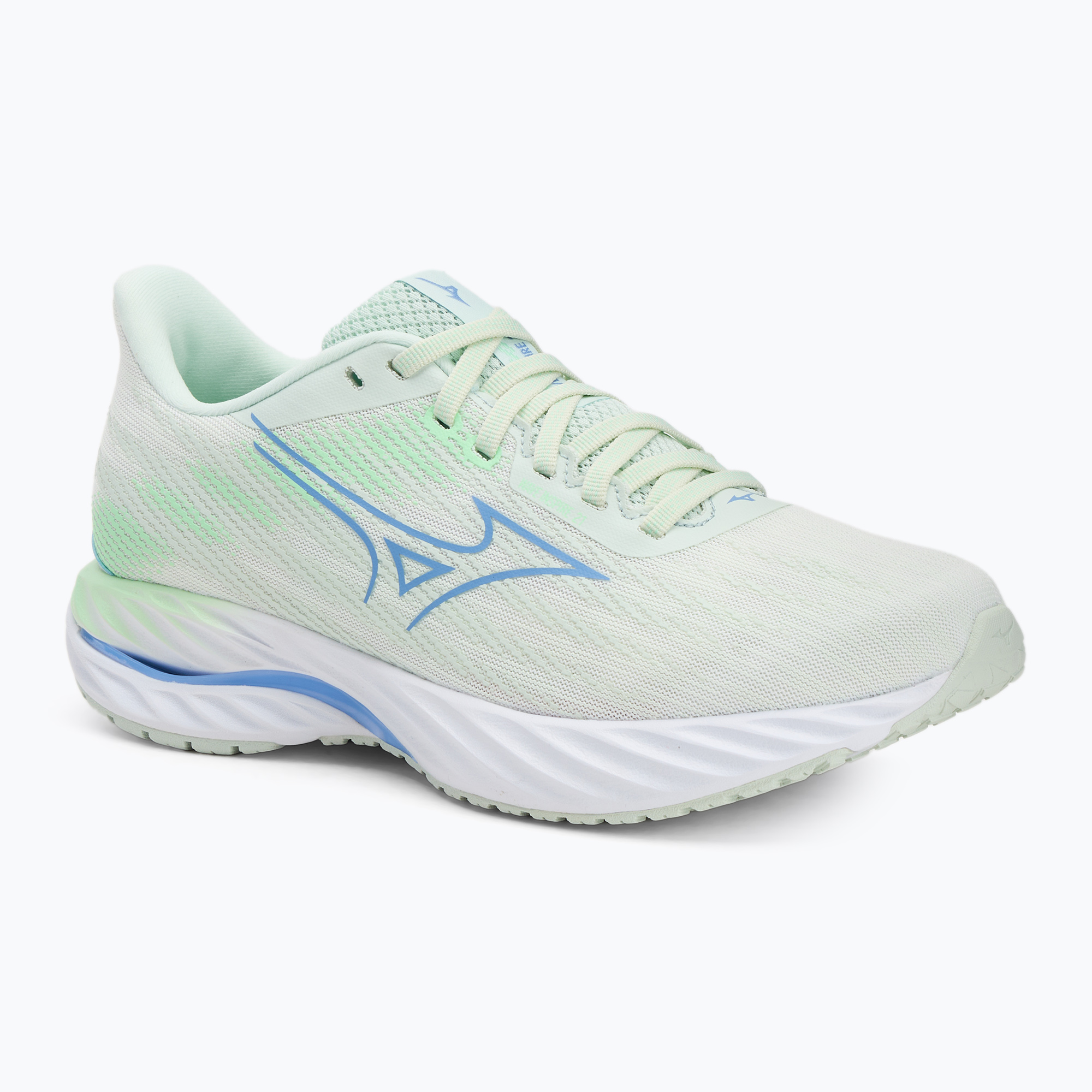Dámske bežecké topánky Mizuno Wave Inspire 21 hint of mint/bel air blue/neo mint (Wave Inspire 21 J1GD254426)