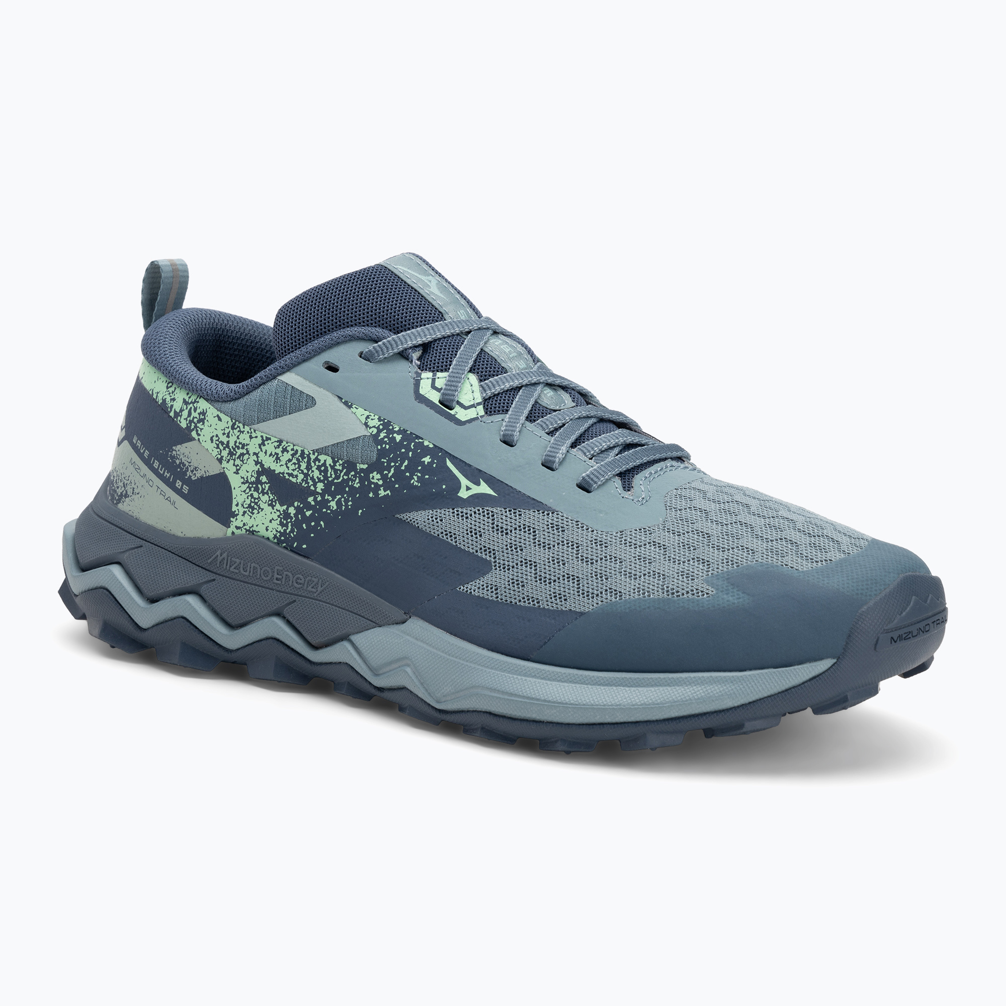 Pánske bežecké topánky Mizuno Wave Ibuki 5 citadiel/vintage indigo/neo mint (Wave Ibuki 5 J1GJ257301)